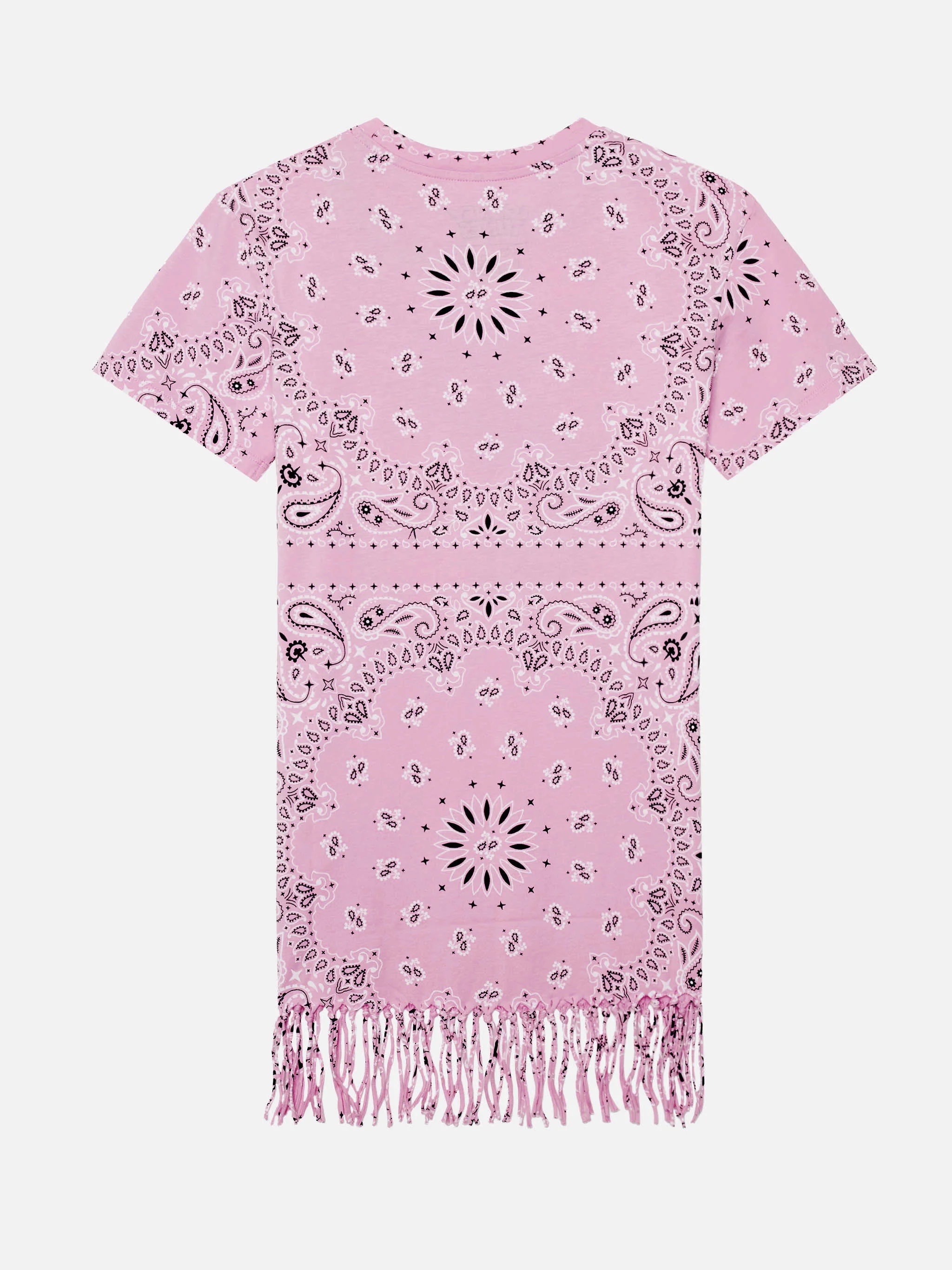 Abbey dress with fringes and bandana print - Image 2