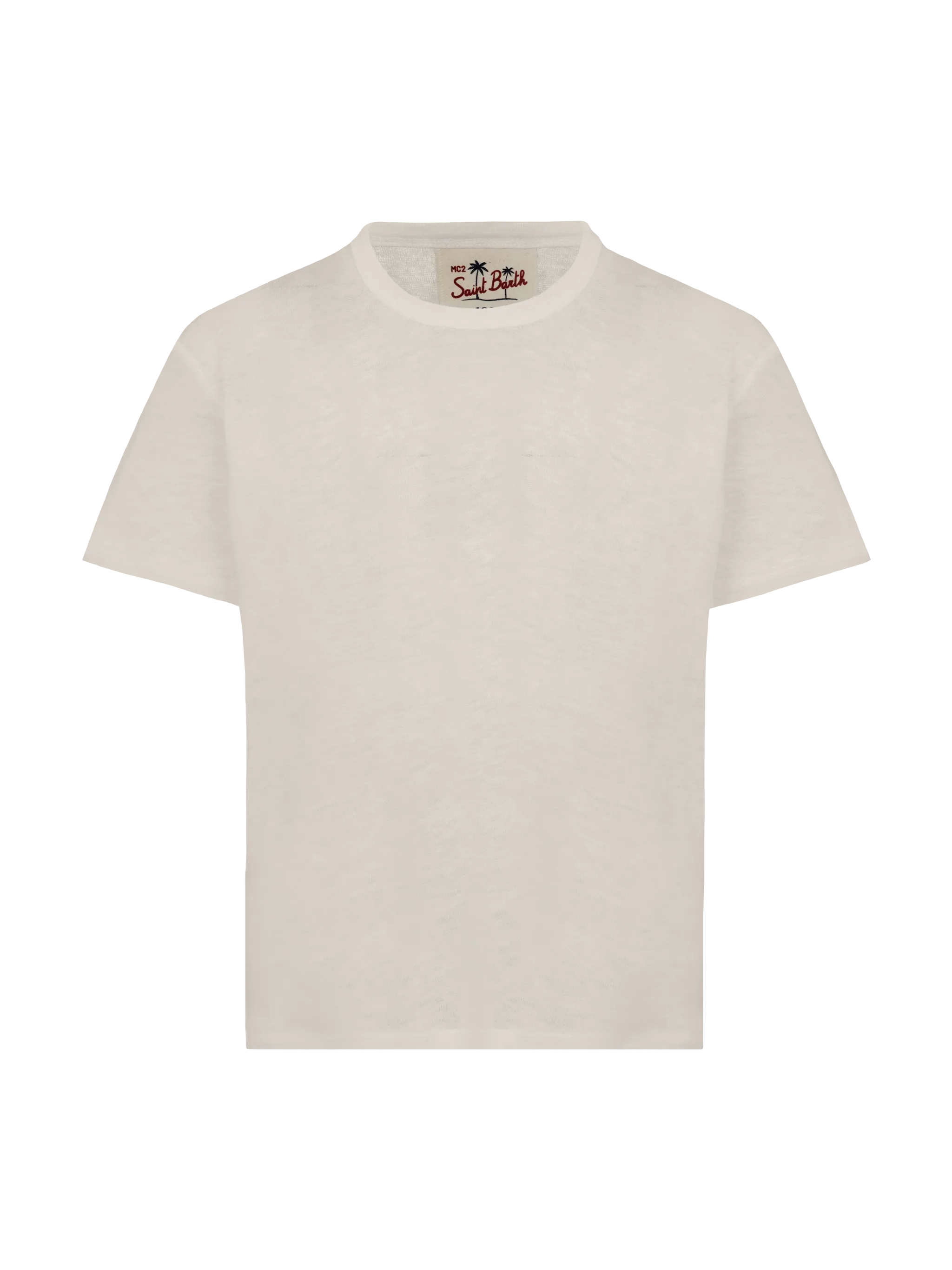 Alex kid off-white linen jersey t-shirt