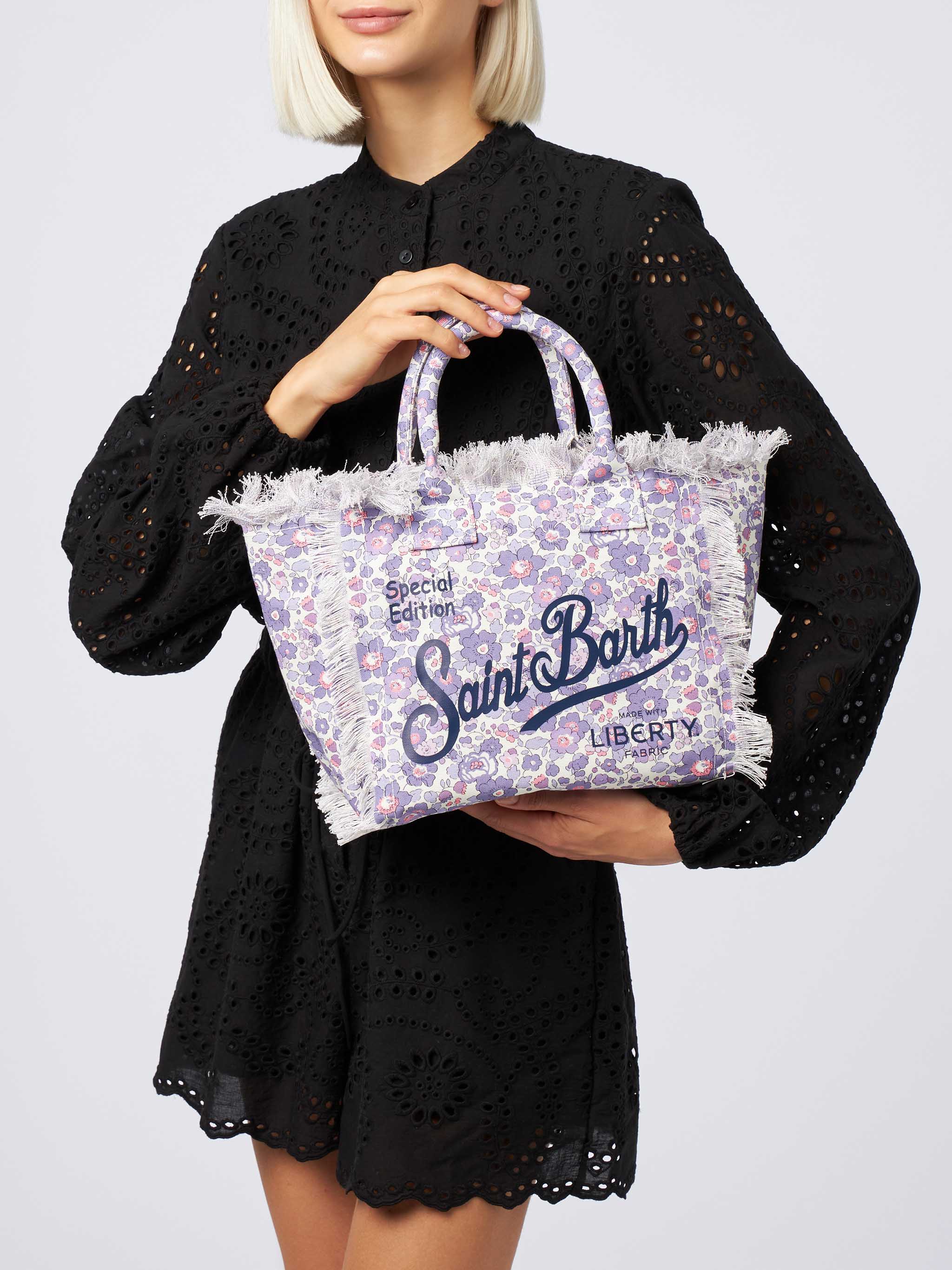 Betsy Cotton canvas Colette Liberty handbag |MADE WITH LIBERTY FABRIC - Image 2