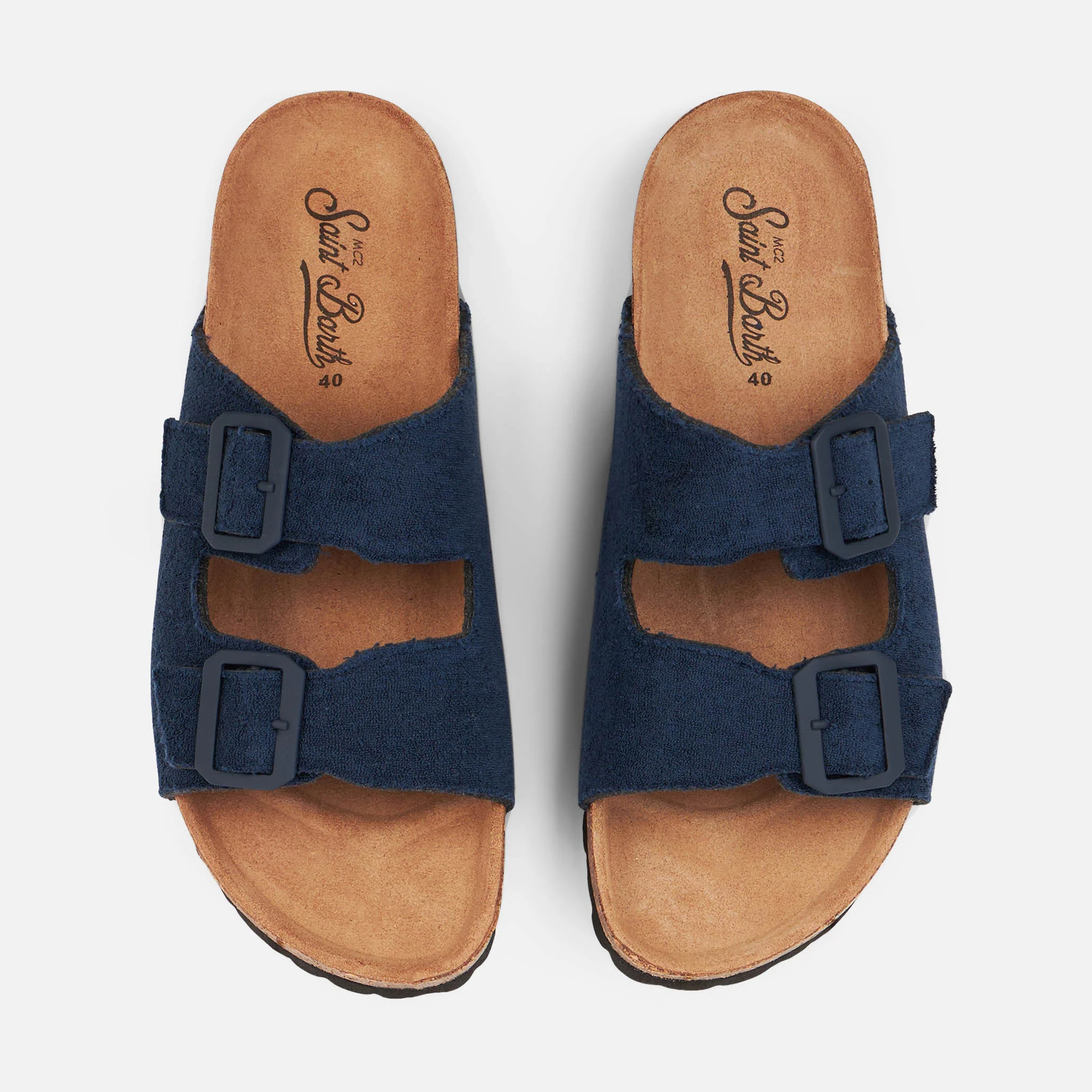 Blue terry man sandals - Image 3