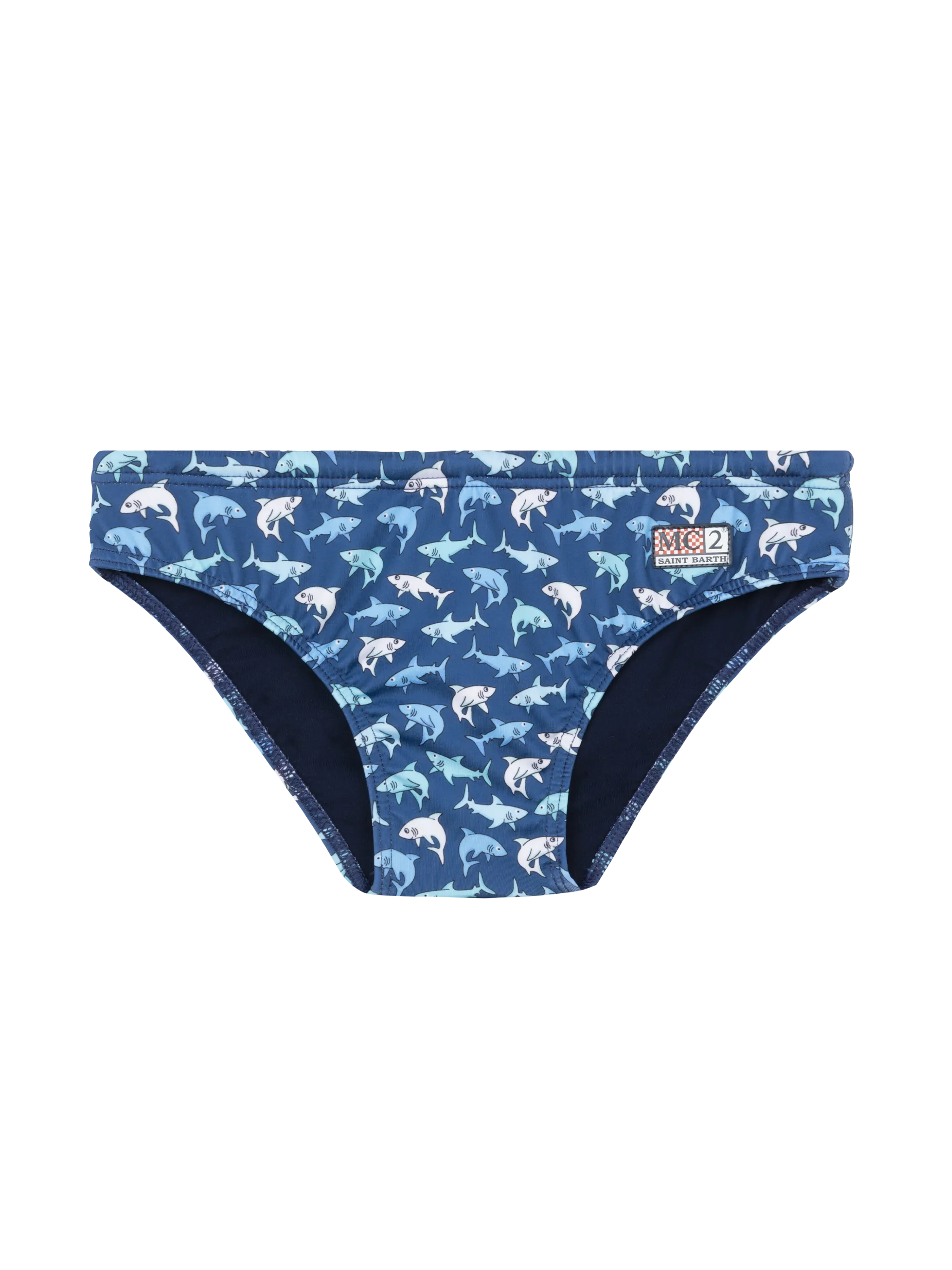 Boy swim briefs Billy with shark print