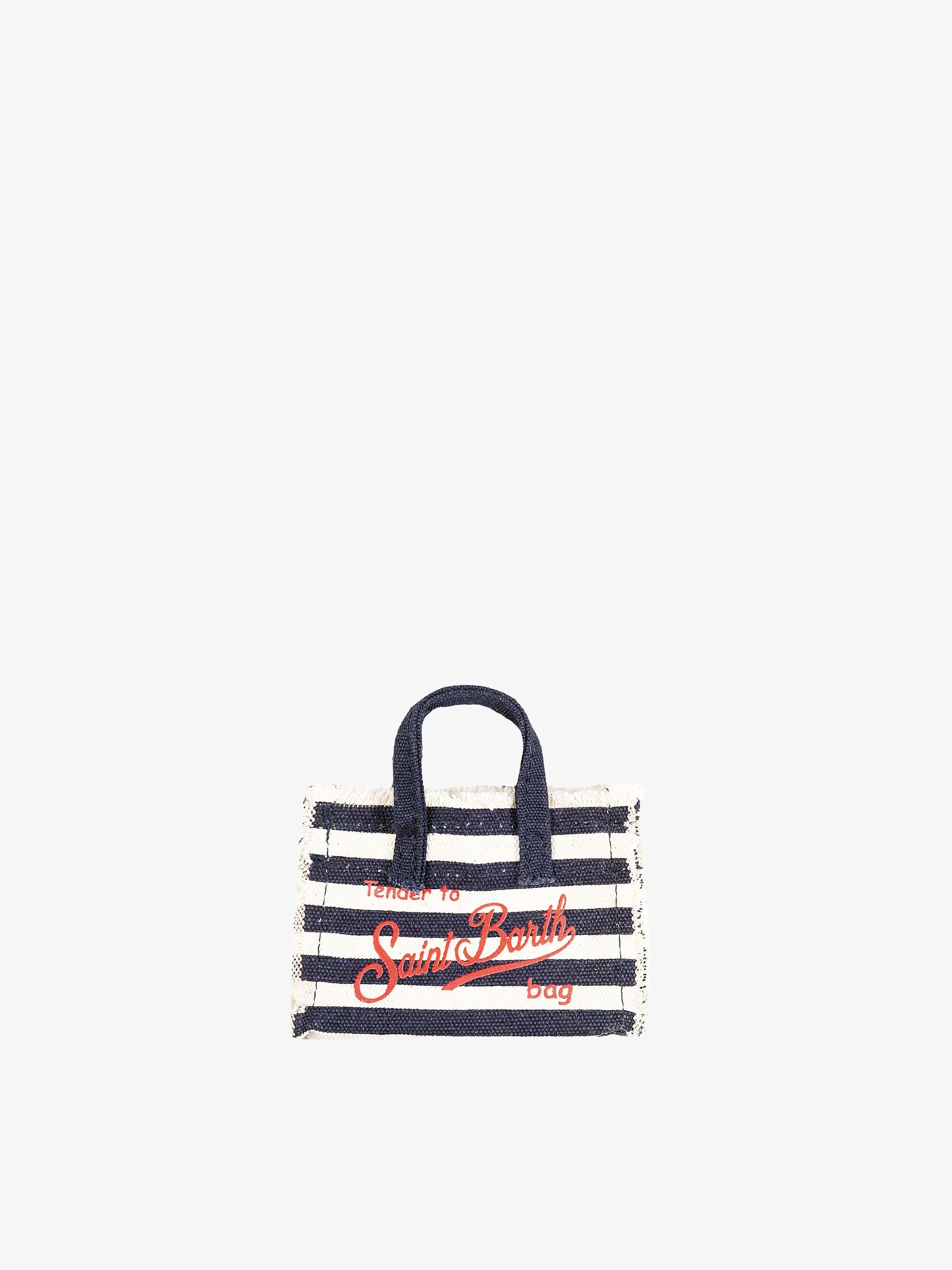 Navy blue canvas key holder - Image 3