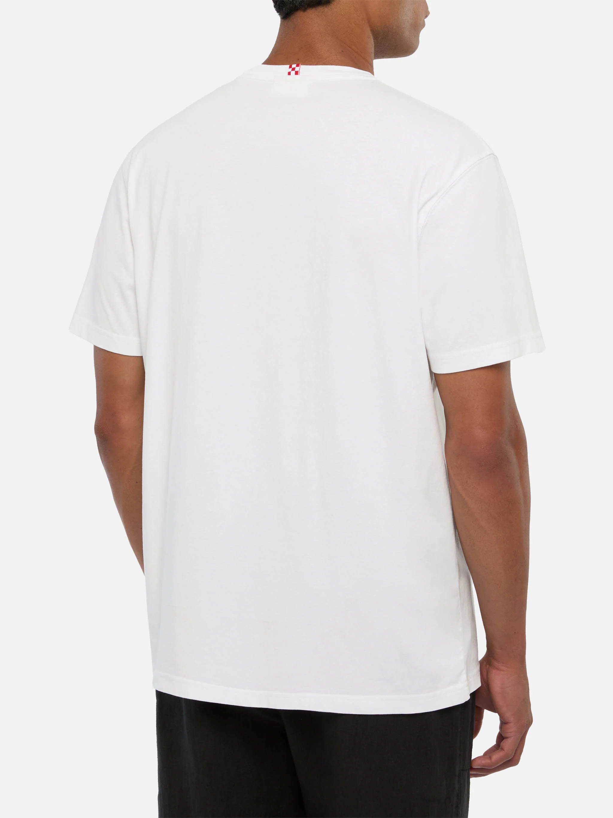 Classic fit cotton jersey t-shirt Portofino with Volare embroidery - Image 4