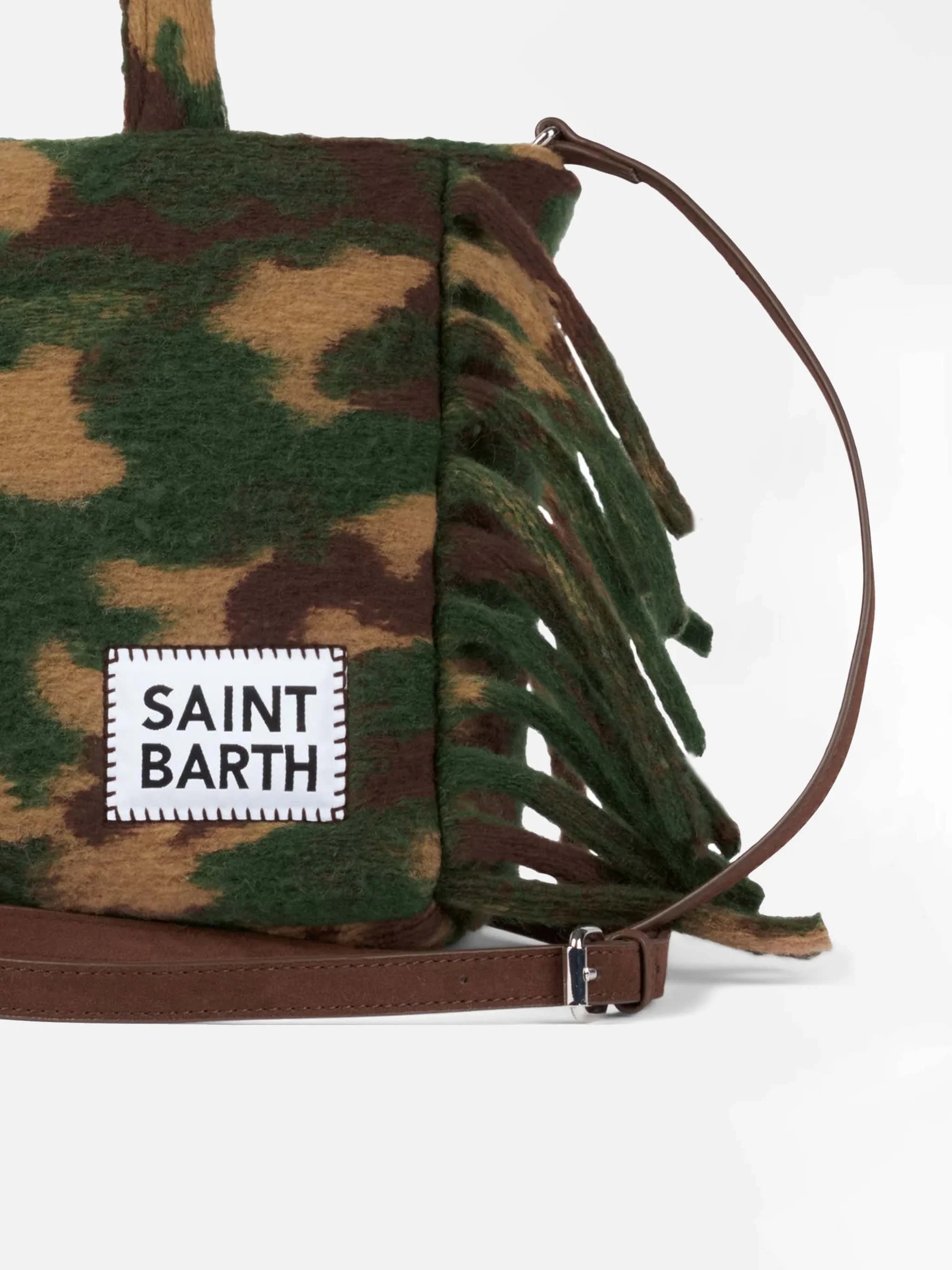 Colette blanket handbag with camouflage print - Image 2