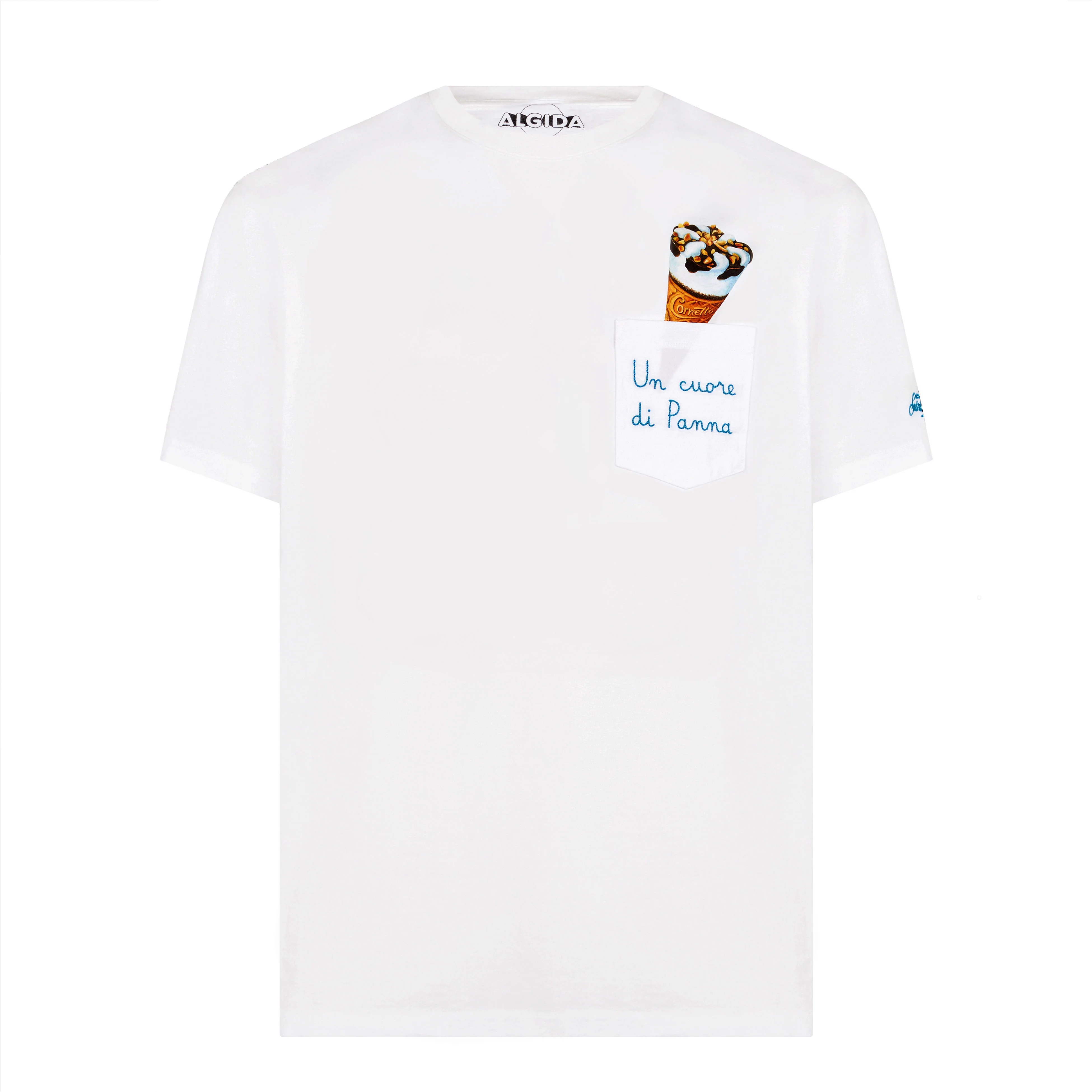 Cornetto cotton t-shirt with embroidery | Algida® Special Edition - Image 4