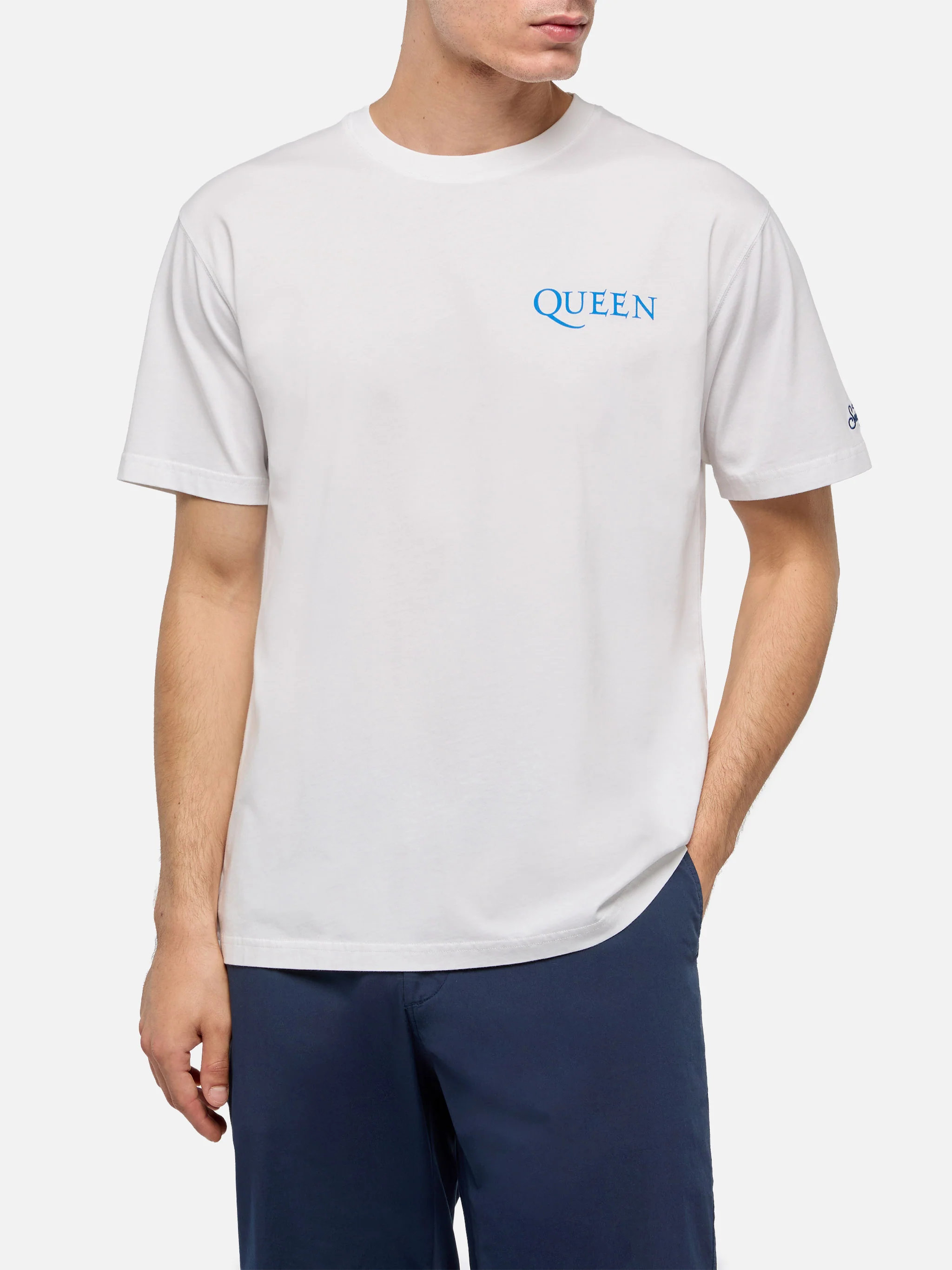 Cotton T-shirt with Queen logo print | QUEEN SPECIAL EDITION