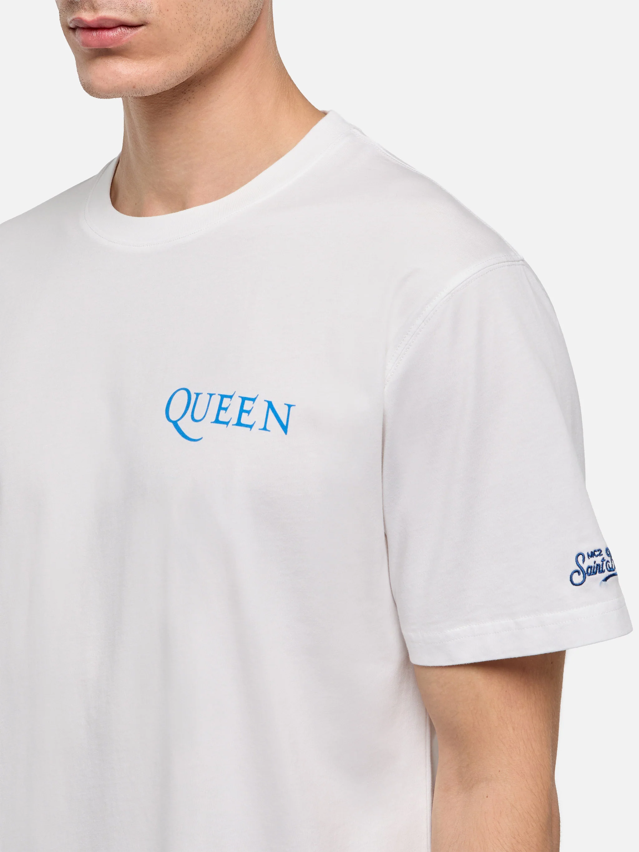 Cotton T-shirt with Queen logo print | QUEEN SPECIAL EDITION - Image 2