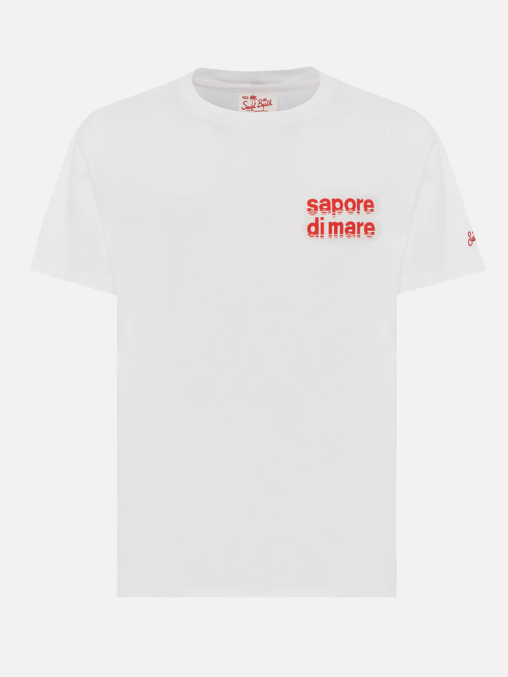 Cotton T-shirt with Sapore di Mare film logo print |SAPORE DI MARE SPECIAL EDITION - Image 4