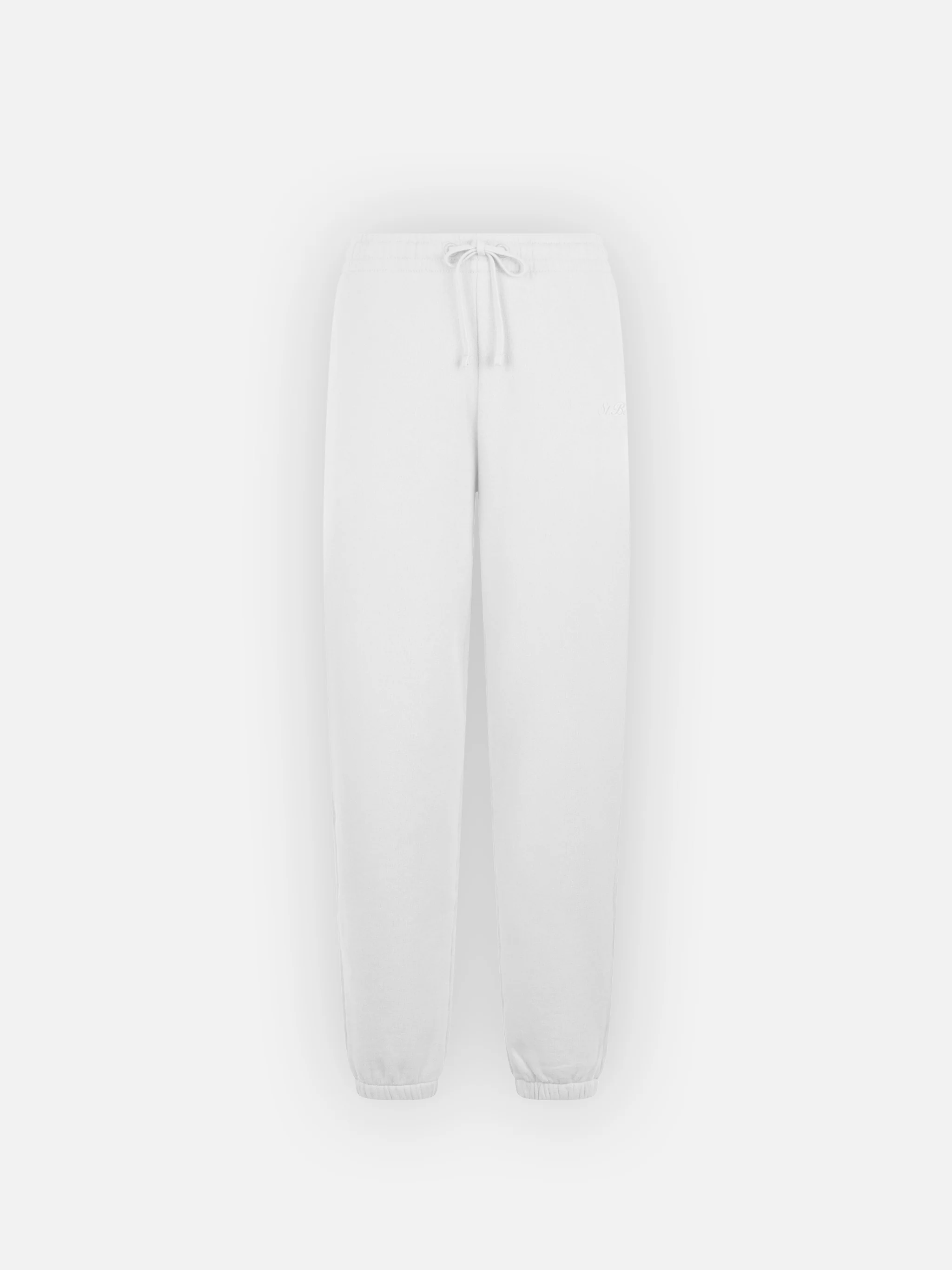 Fleece cotton joggers Odalys Jr with white bandana print