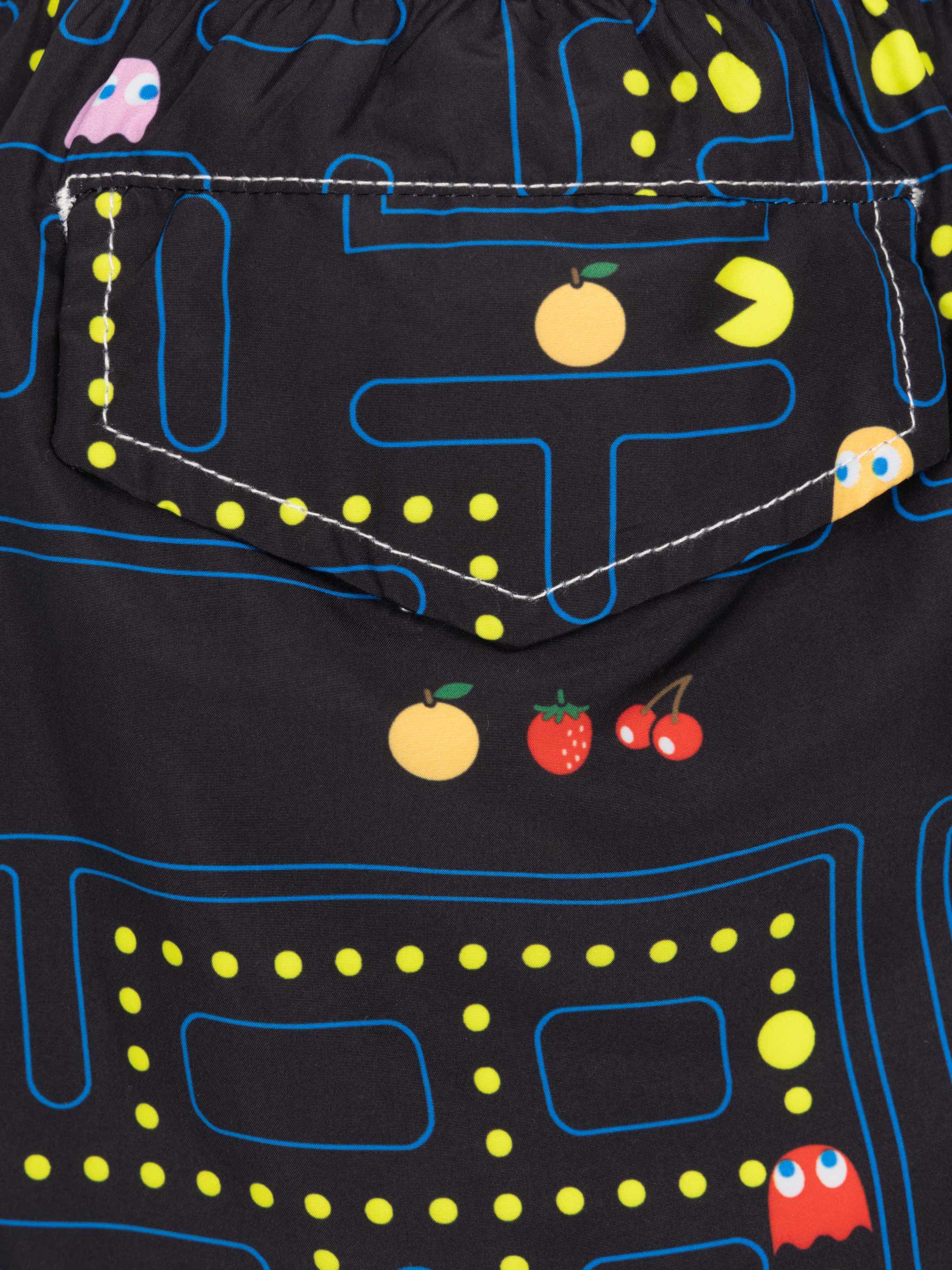 Jean Lighting lightweight fabric swim shorts with Pac-Man print|PAC-MAN SPECIAL EDITION - Image 3