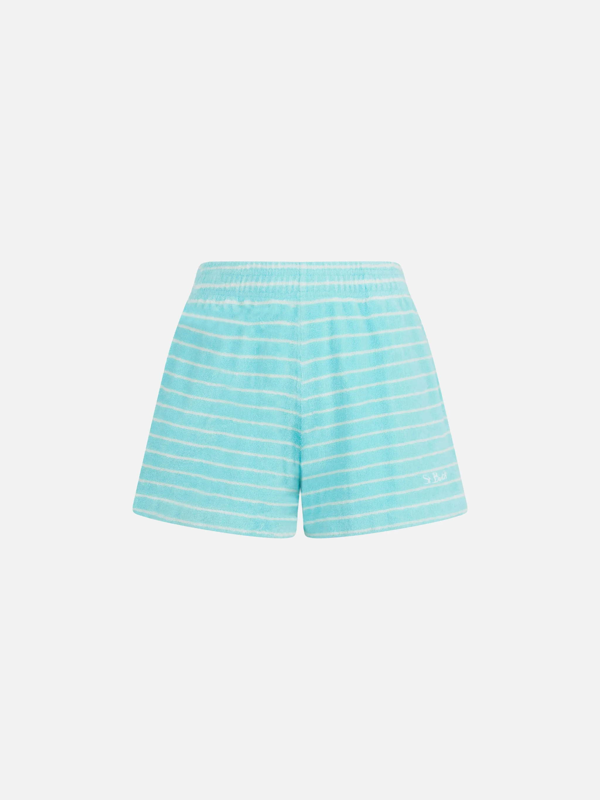 Woman terry pull up shorts Cate - Image 4