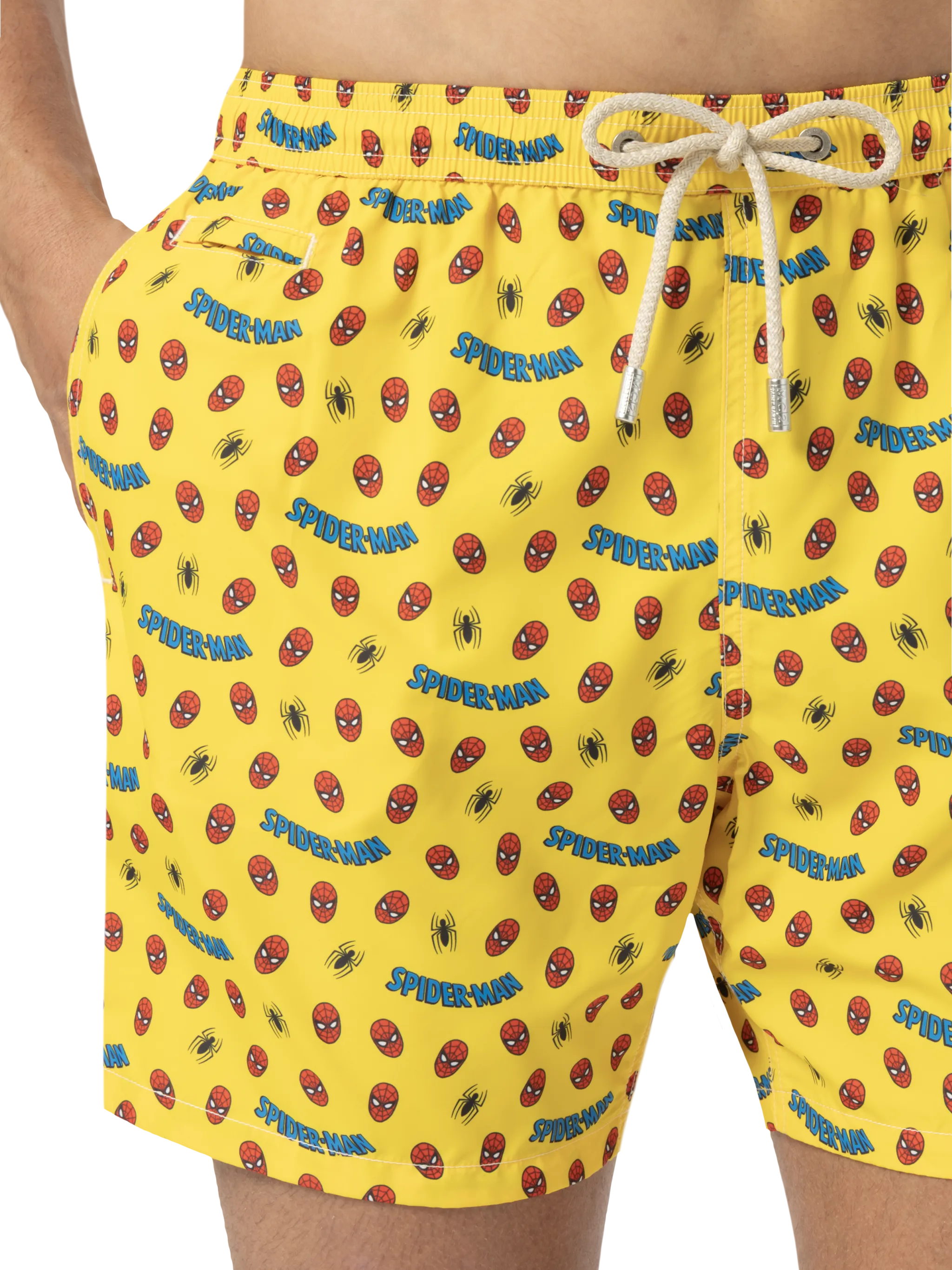 Lightweight fabric swim shorts Lighting with Spiderman print | MARVEL SPECIAL EDITION - Image 5