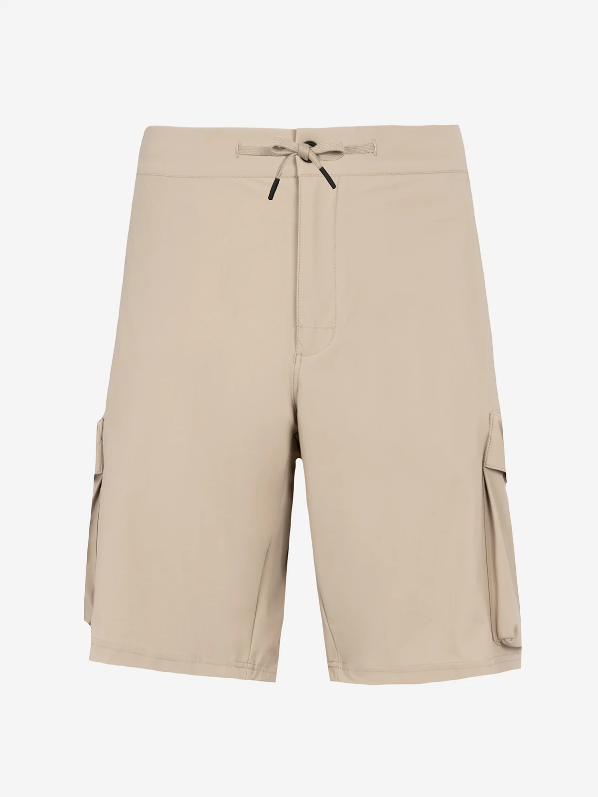 Beige technic fabric bermuda shorts Deck
