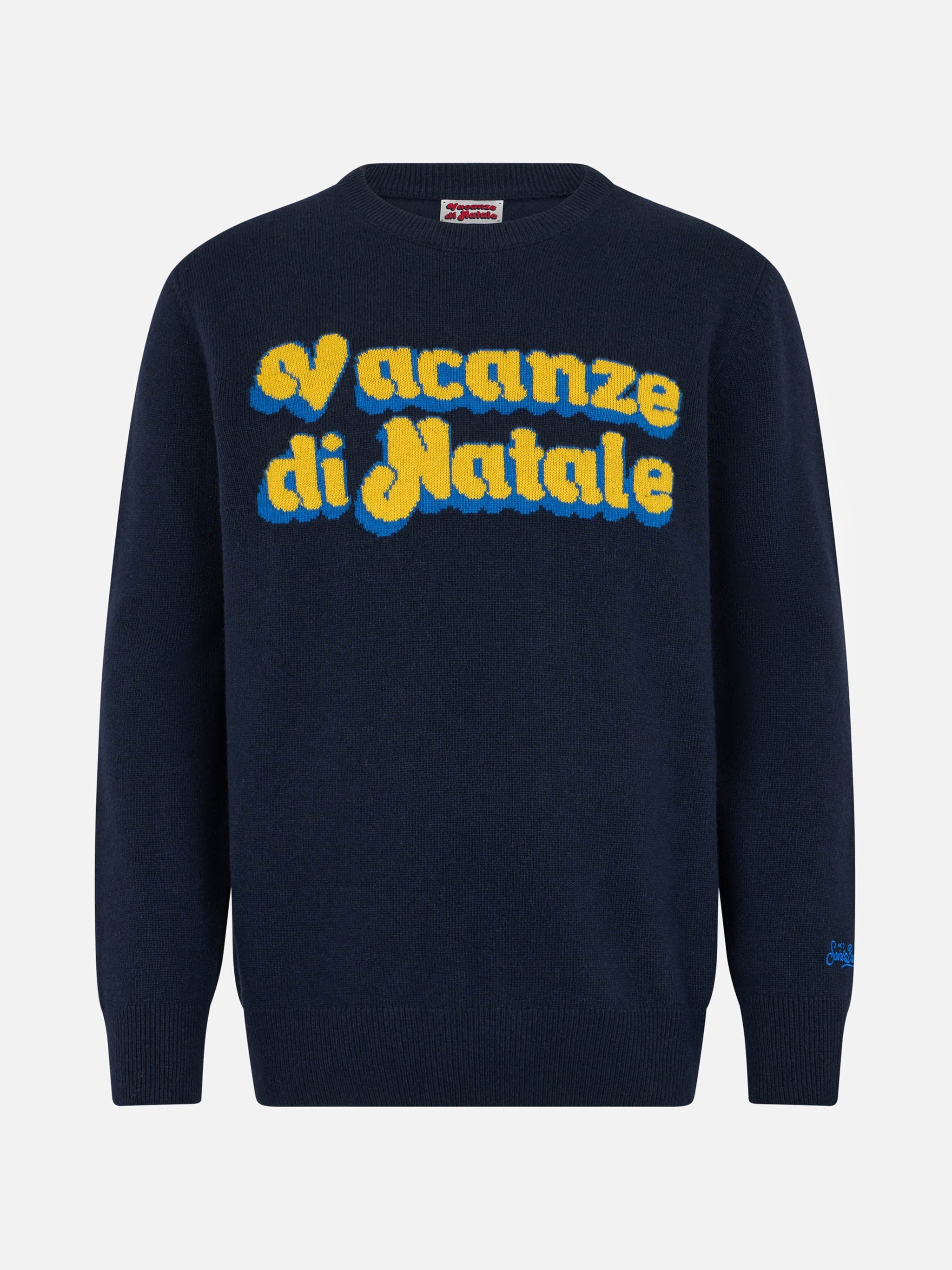 Crewneck Heron with Vacanze di Natale jacquard | VACANZE DI NATALE SPECIAL EDITION - Image 4