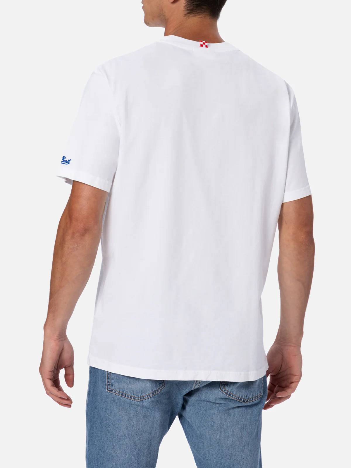 Man cotton t-shirt Austin with Estathé embroidery | ESTATHE' SPECIAL EDITION - Image 3