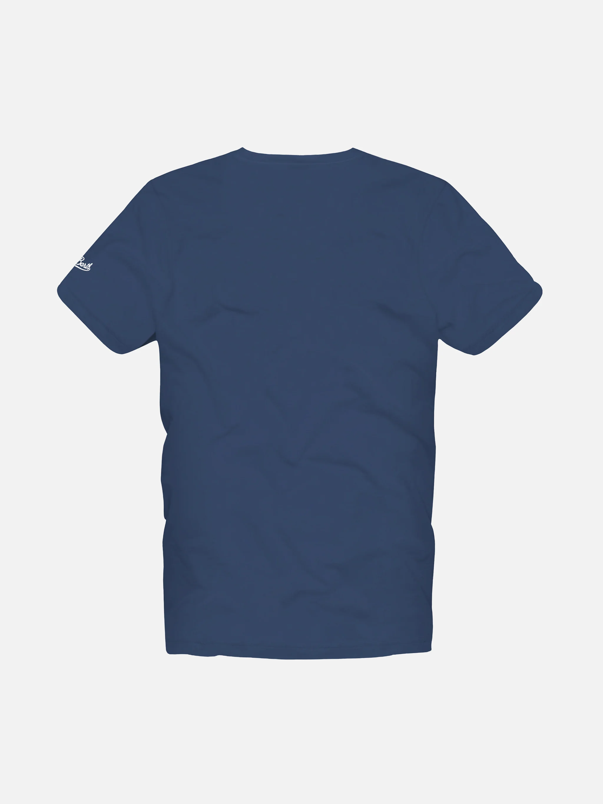 Man cotton t-shirt with Gin Tonic cocktail print - Image 2