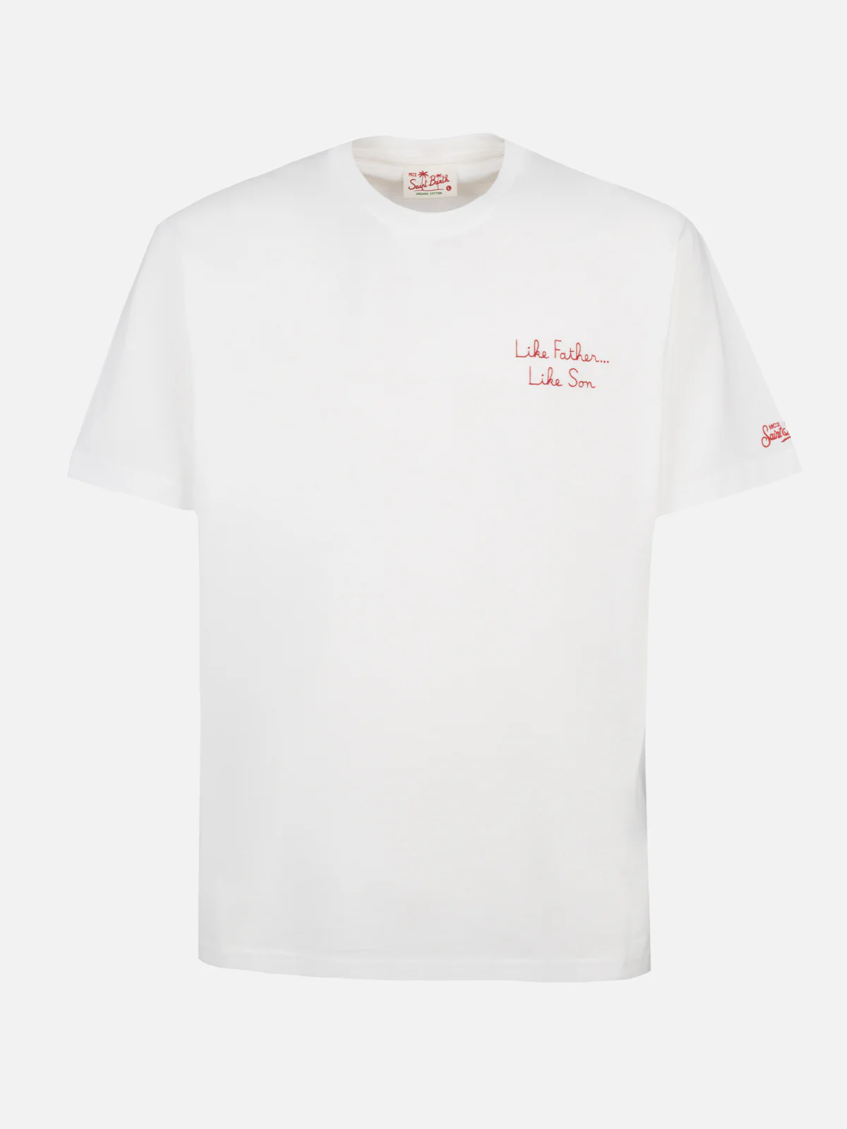 Man cotton t-shirt with The Simpson front embroidery and back print | THE SIMPSON SPECIAL EDITION - Image 6