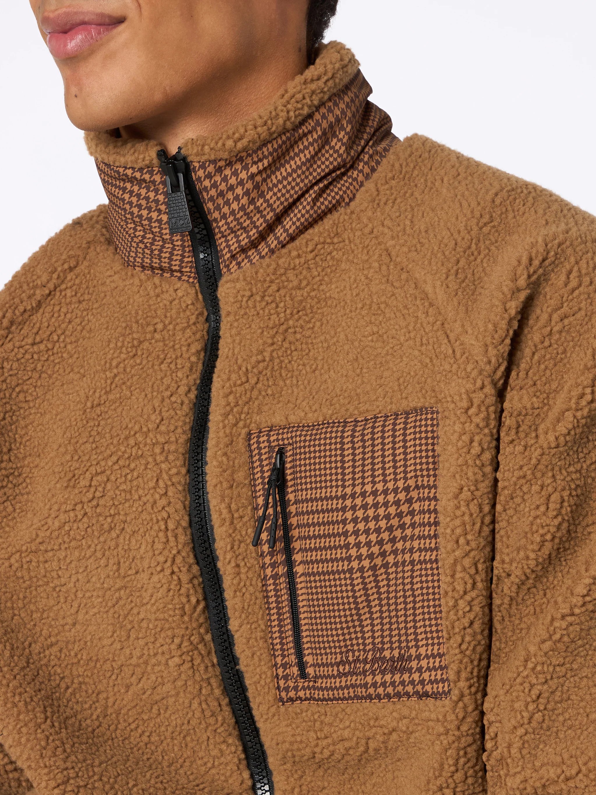 Man sherpa-fleece jacket Keystone - Image 3