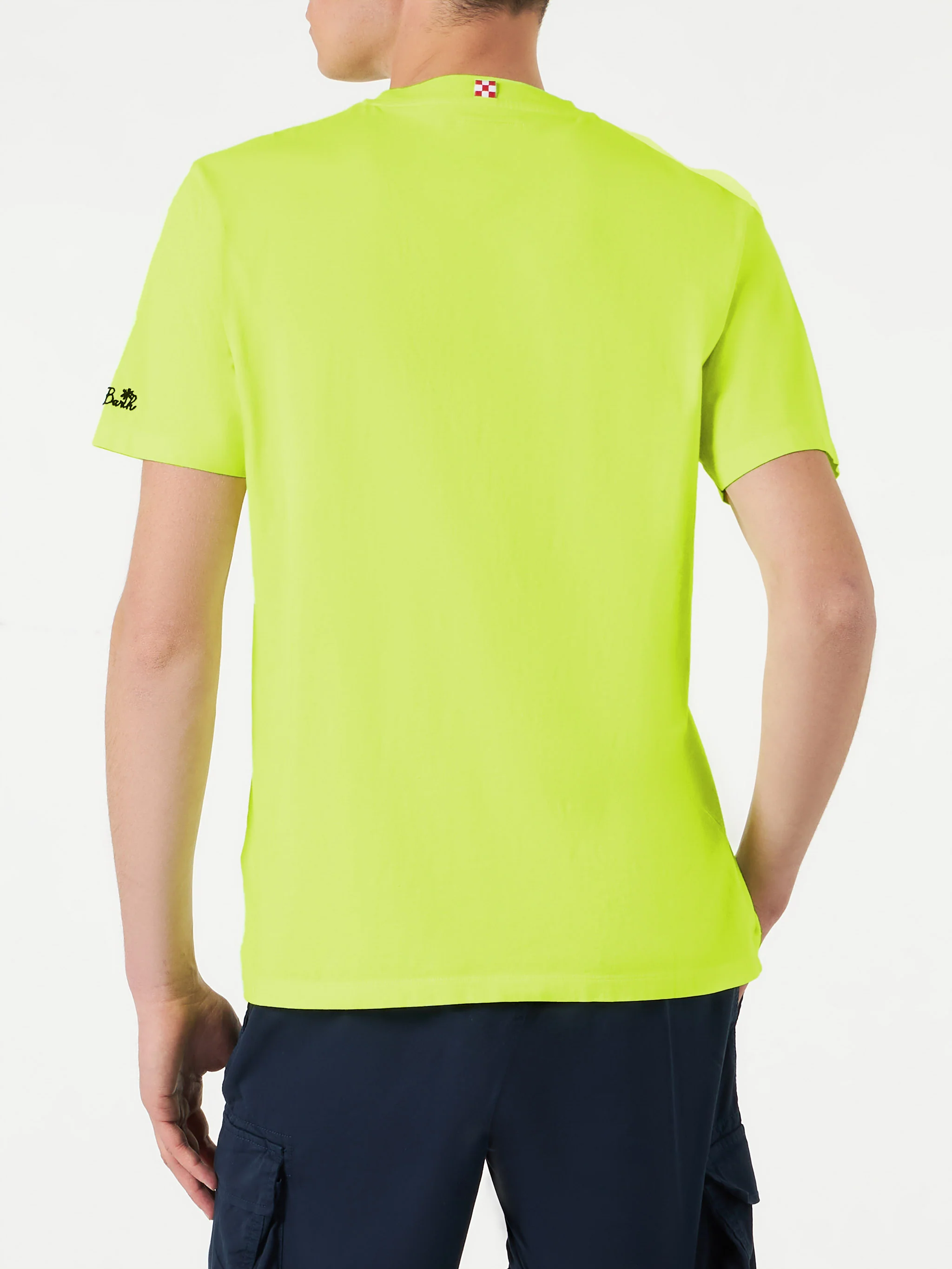 Man t-shirt with King of the Beach embroidery - Image 4