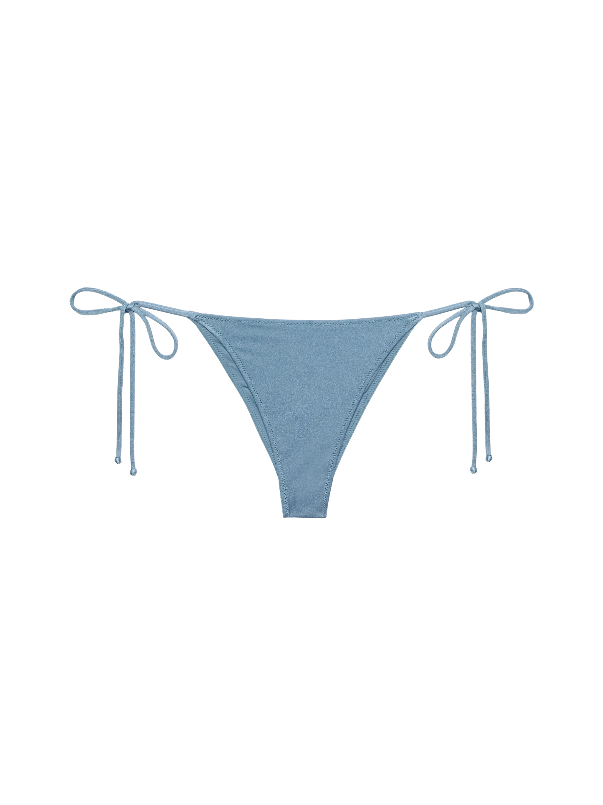 Marielle avio blue classic swim briefs with rhinestone embellishment