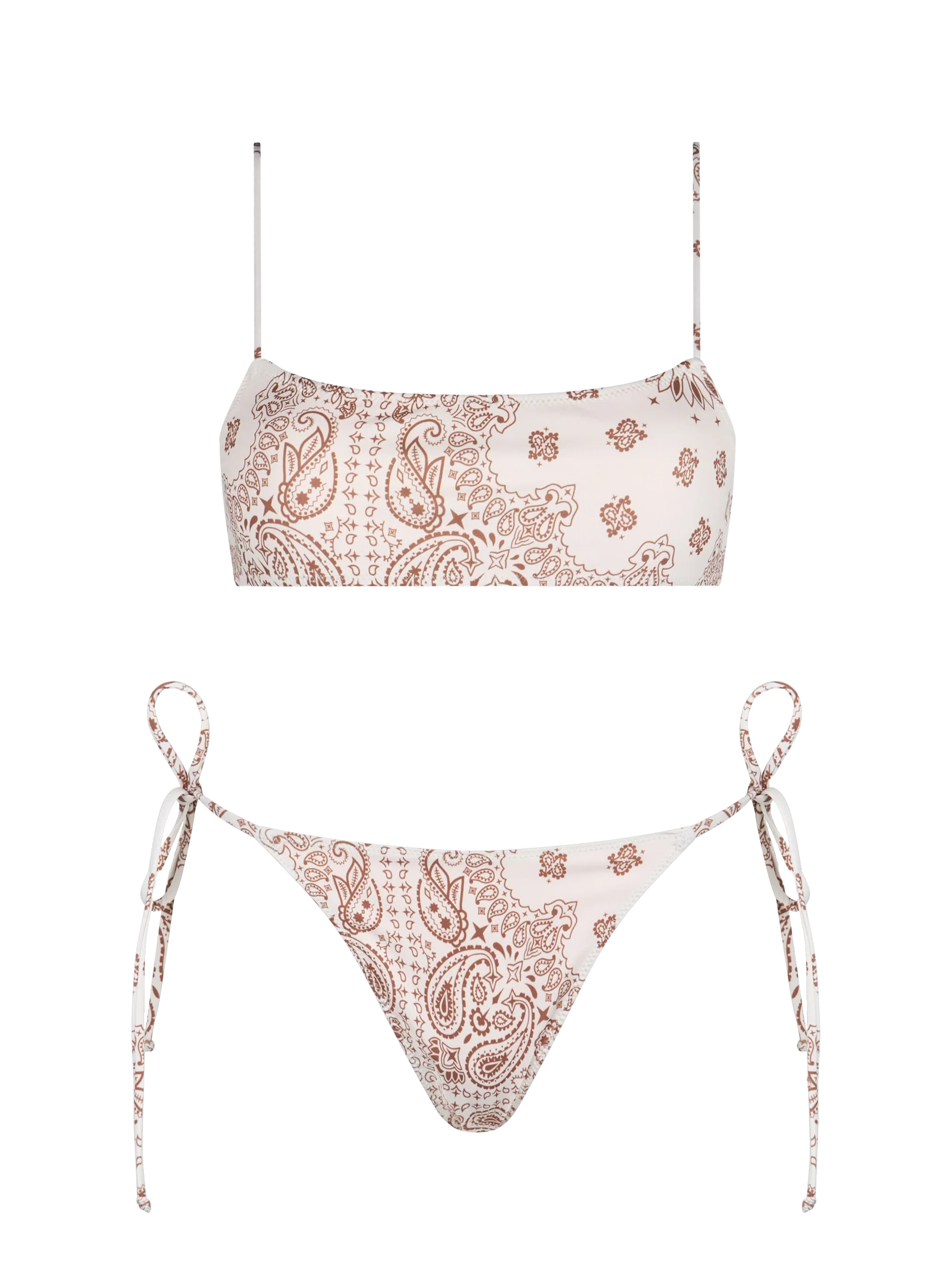 Woman bandanna bralette bikini Sadie Marielle