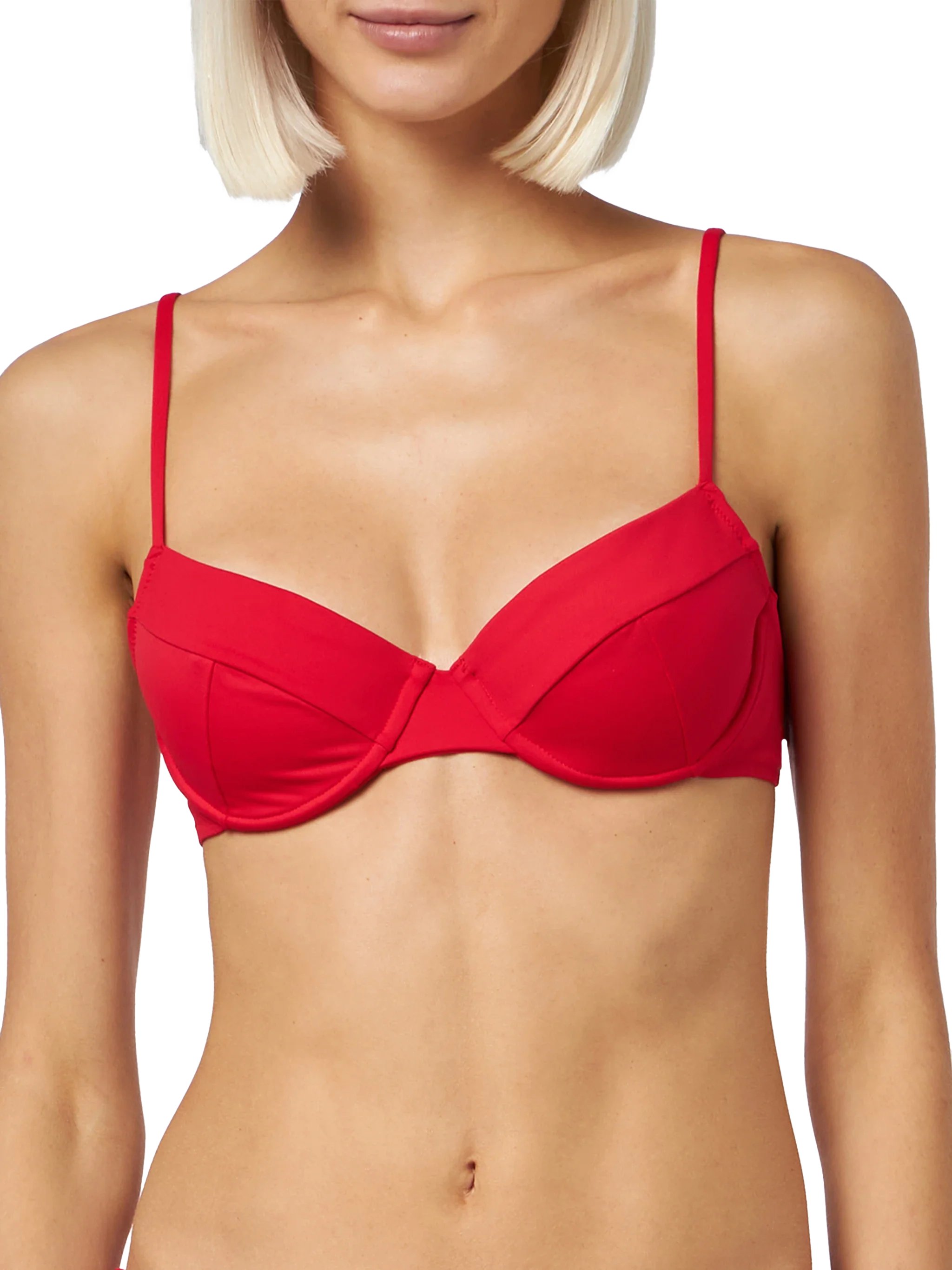 Red Bea bralette underwired bikini - Image 3