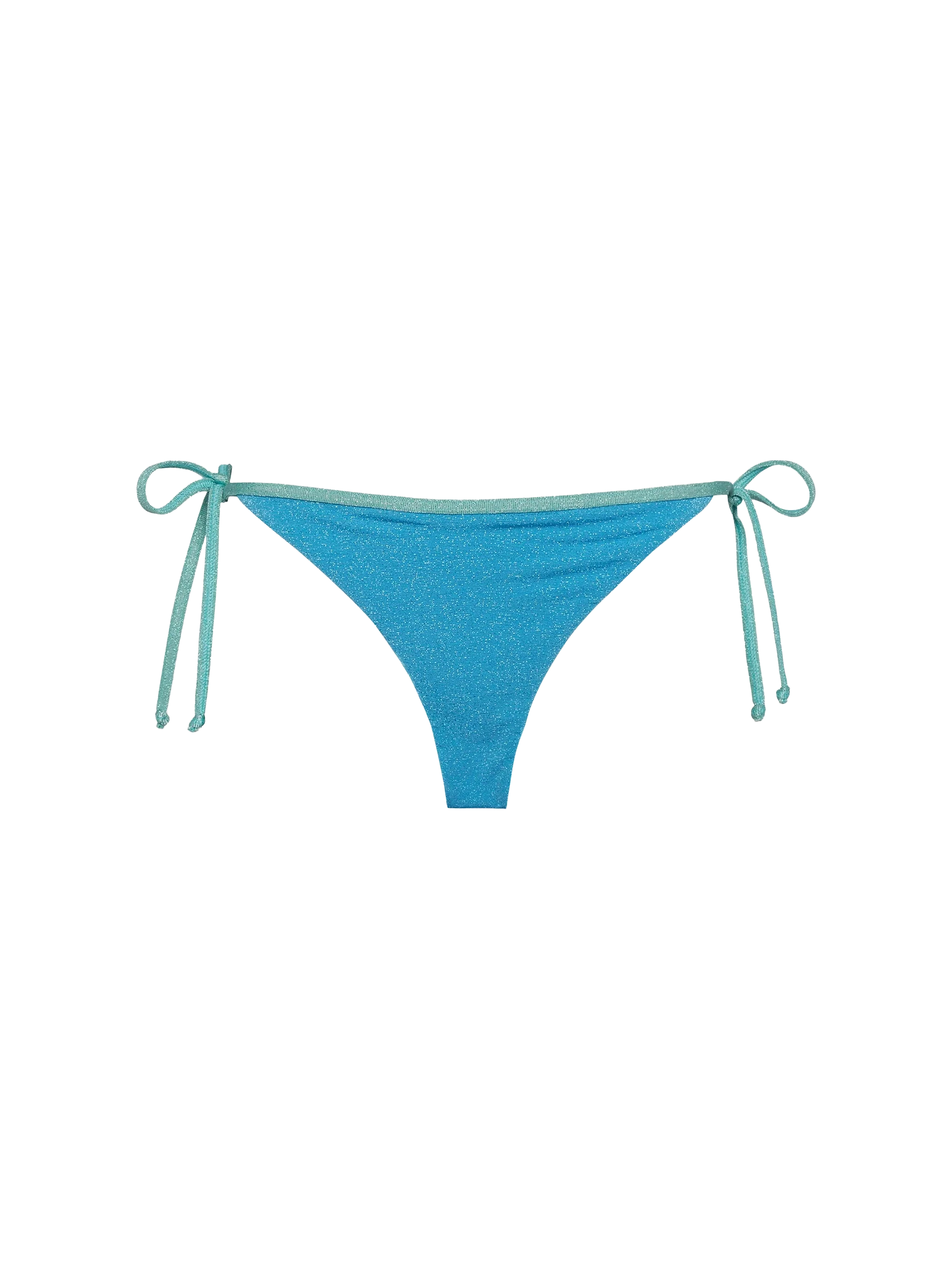 Woman lurex cheeky swim briefs Virgo