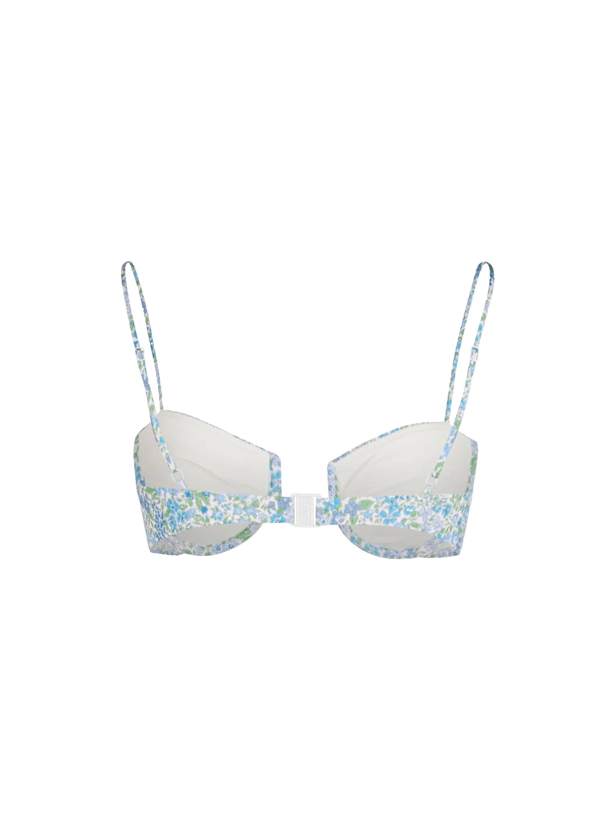 Woman underwired bralette top Salina with Joanna Luise print | MADE WITH LIBERTY FABRIC - Image 2