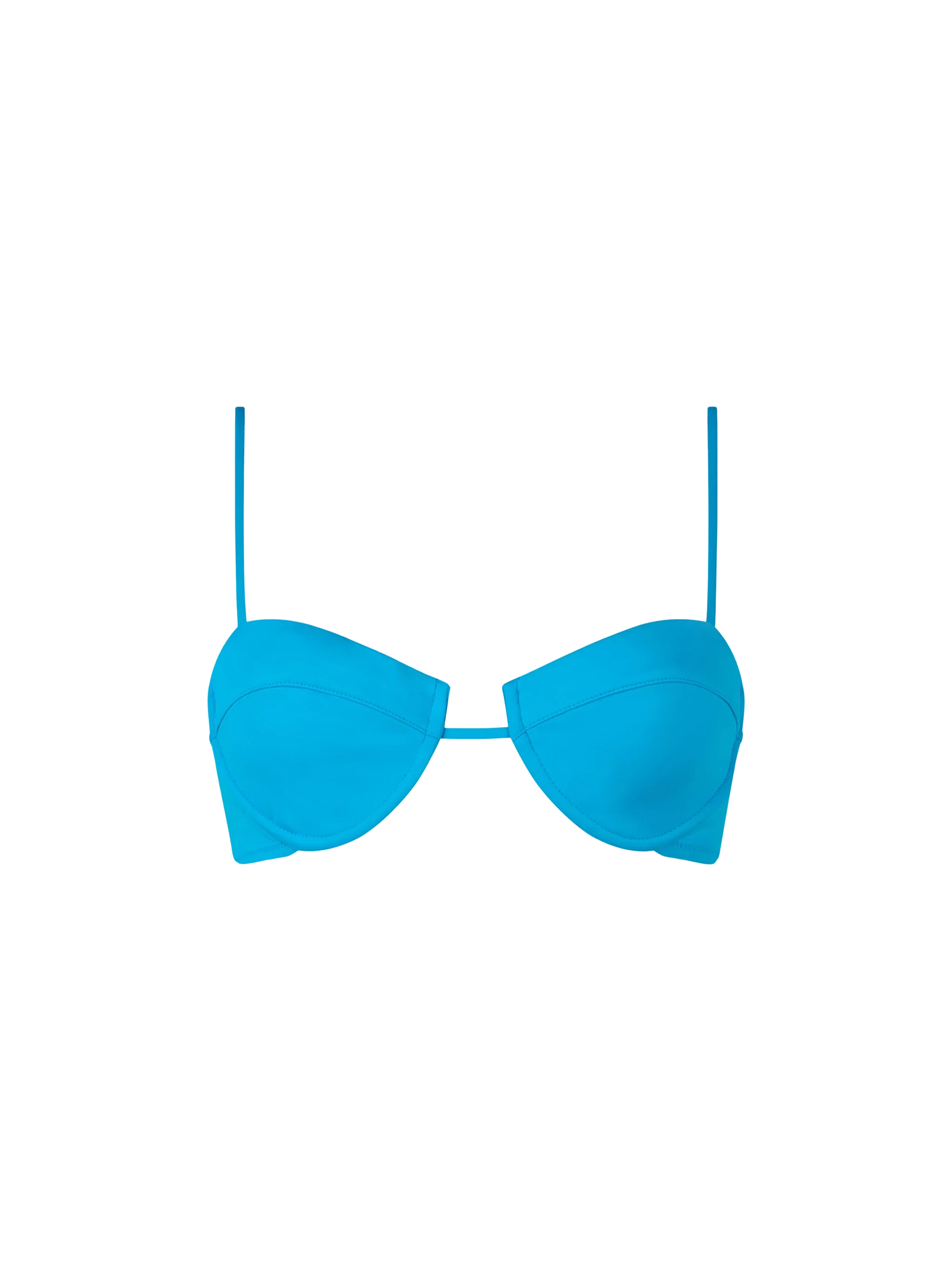 Turquoise underwired bralette top Salina