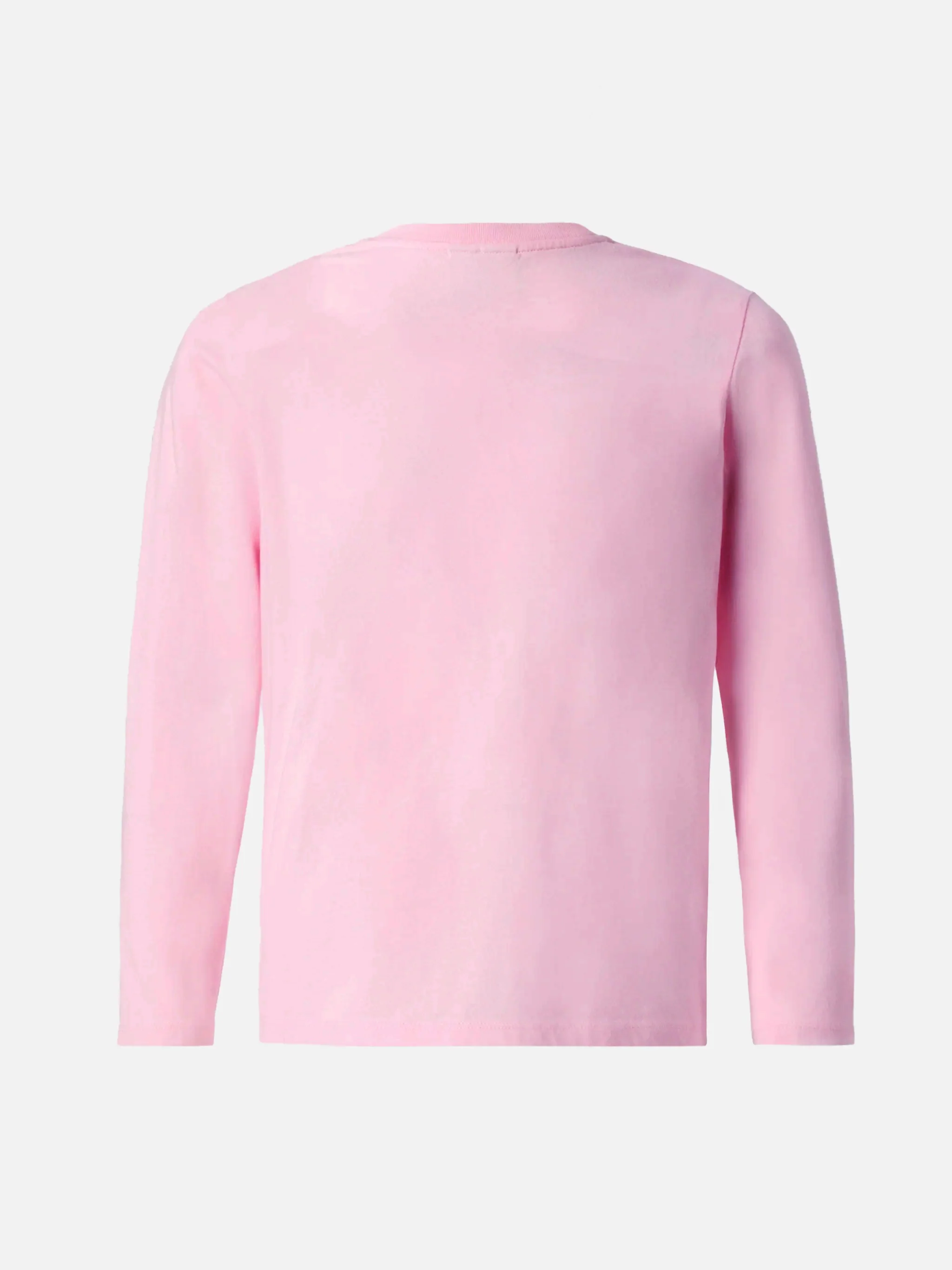 Penny long-sleeve cotton T-shirt in pink with Snoopy print and rhinestone appliqué | PEANUTS SPECIAL EDITION - Image 3