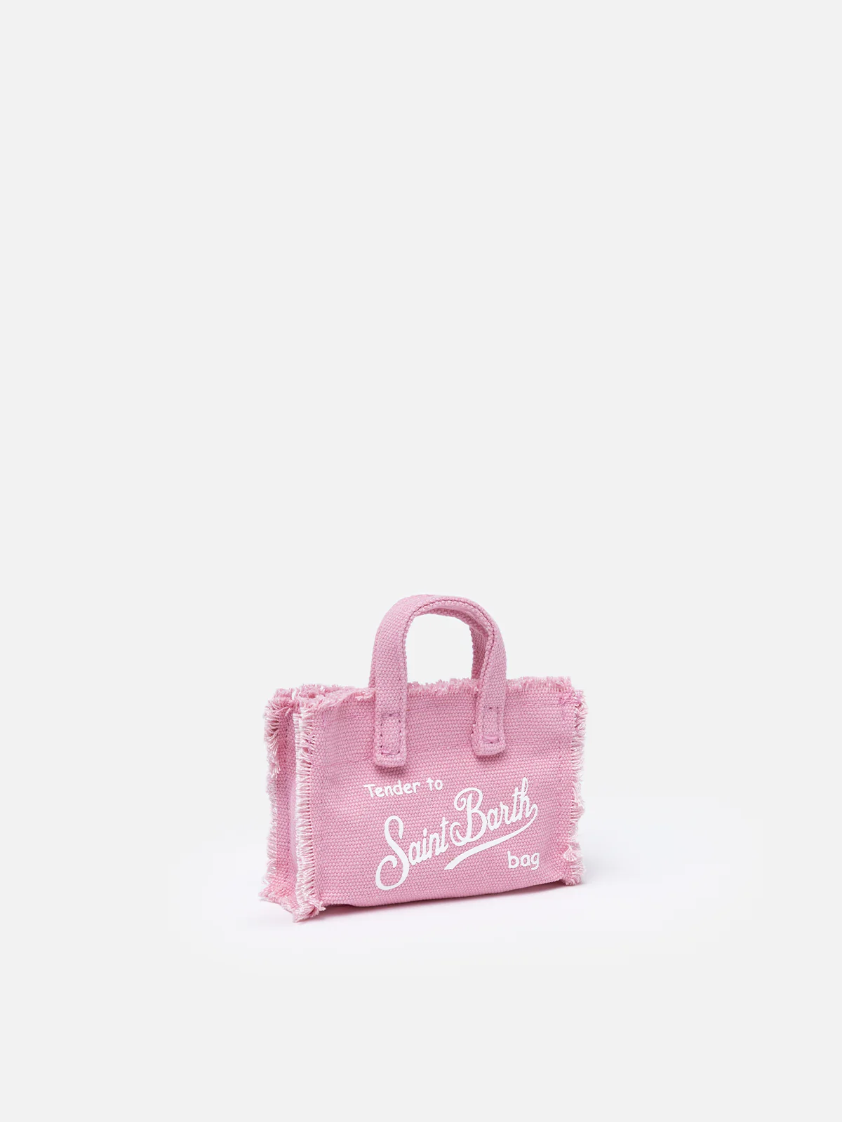 Pink cotton canvas Key Holder - Image 3