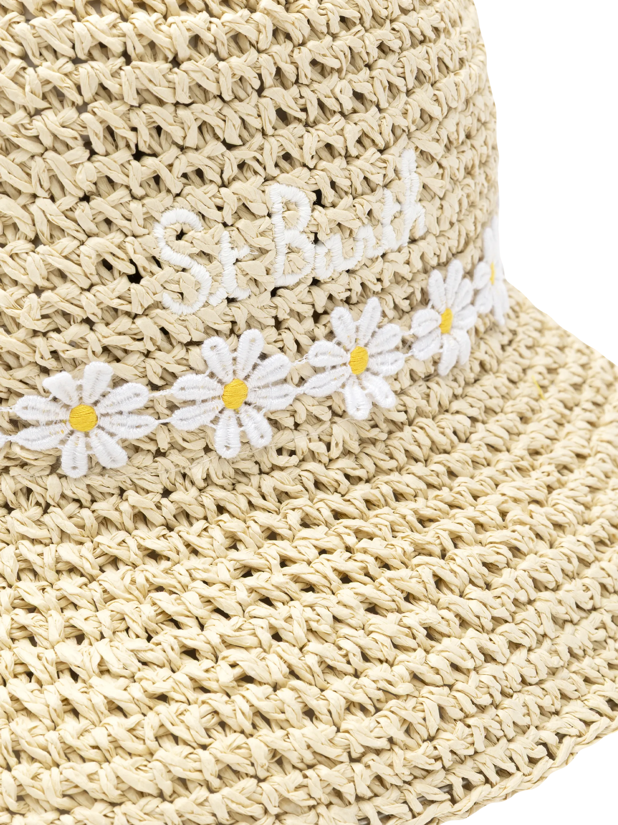 Polly bucket-style straw-effect hat - Image 2