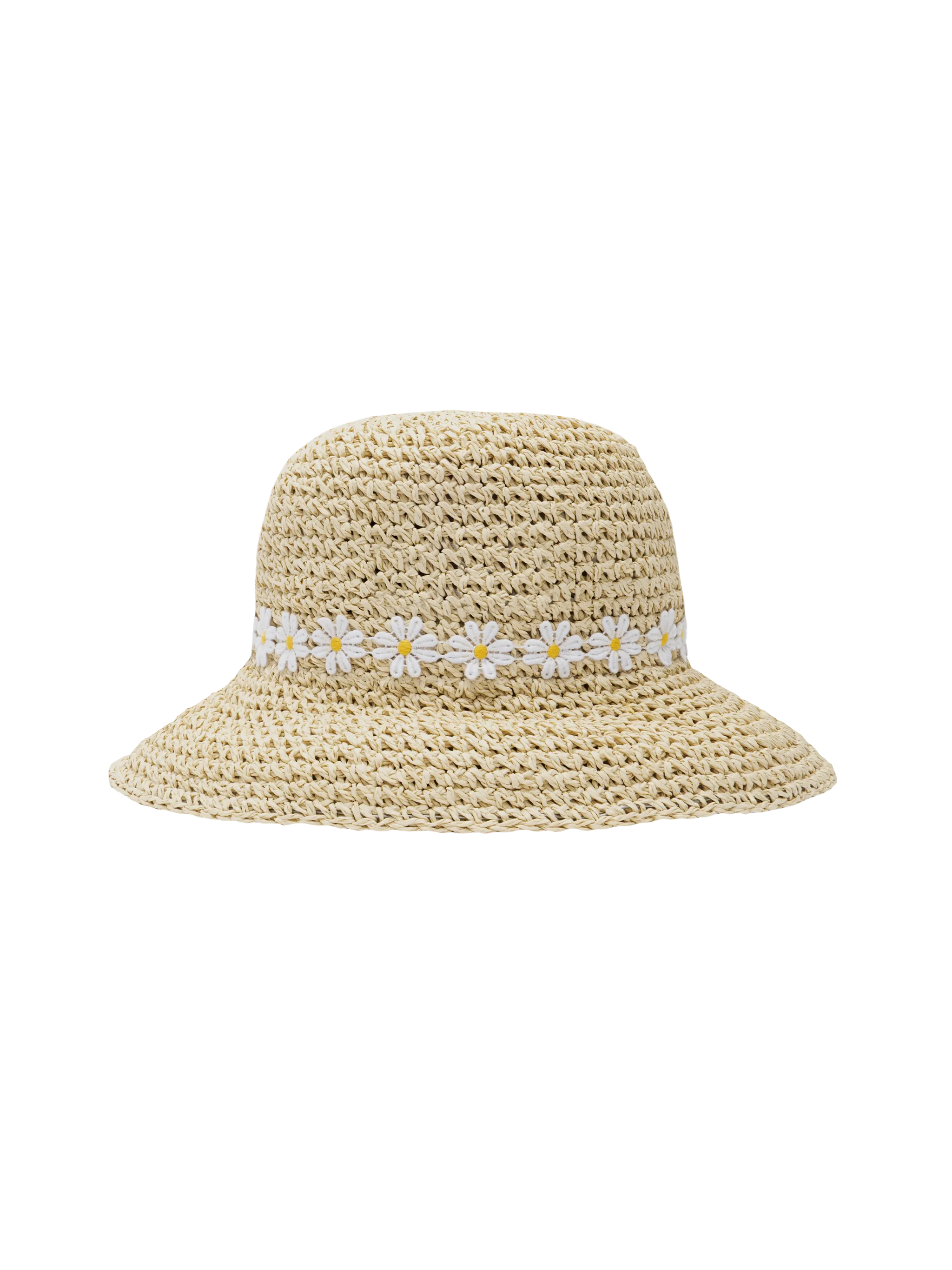 Polly bucket-style straw-effect hat - Image 3