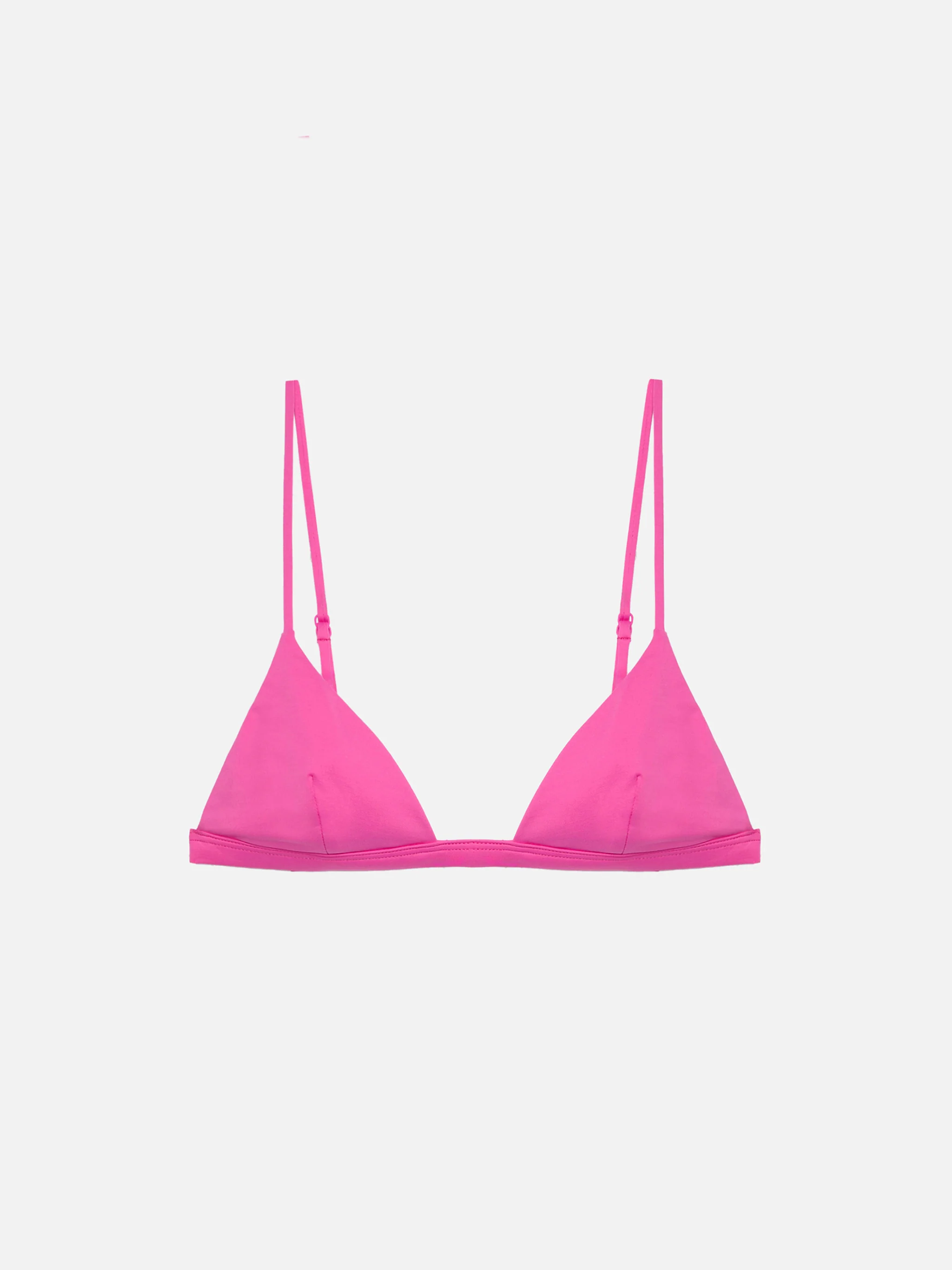 Rylie fuchsia triangle top