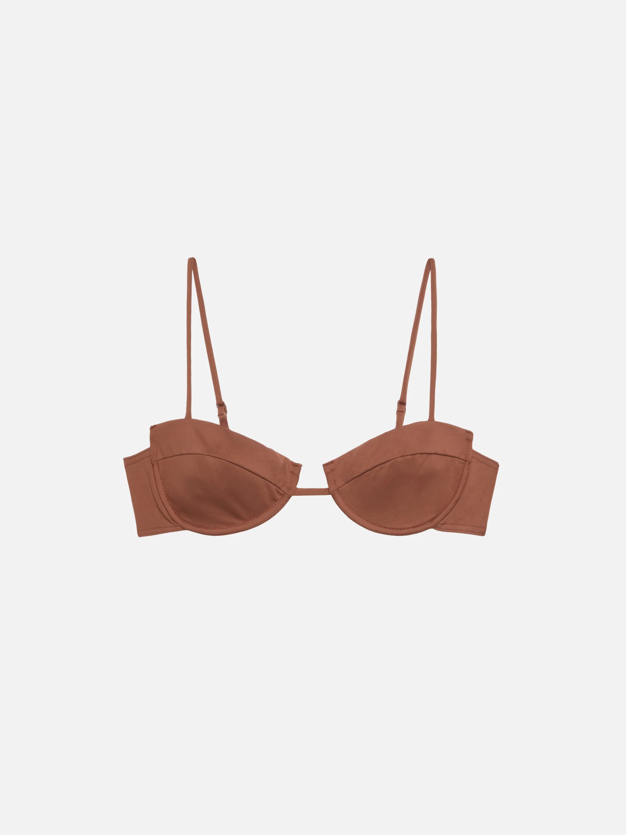 Salina brown underwired bralette