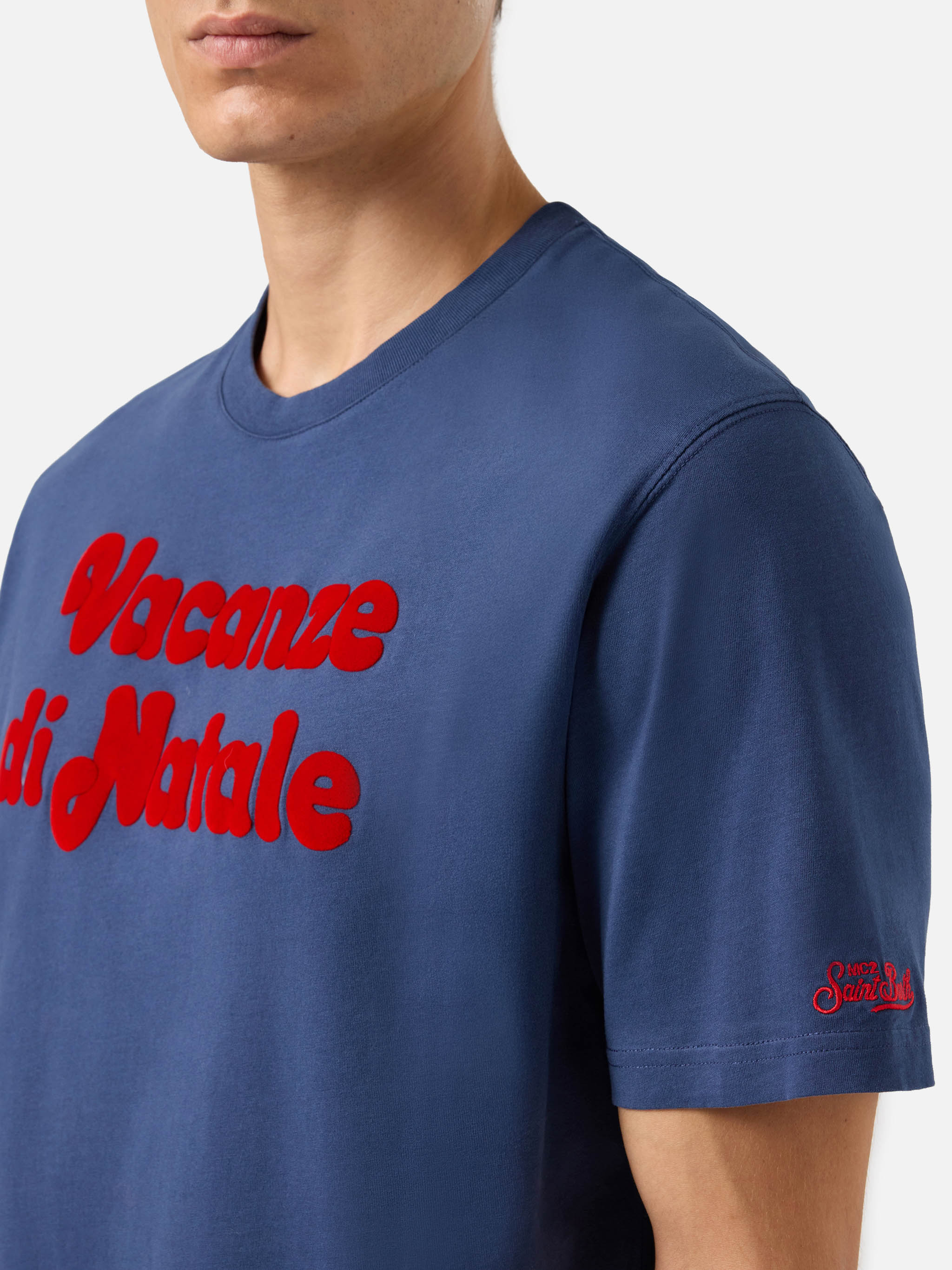 Winter cotton t-shirt Arnott Warm with logo film flock | VACANZE DI NATALE SPECIAL EDITION - Image 2