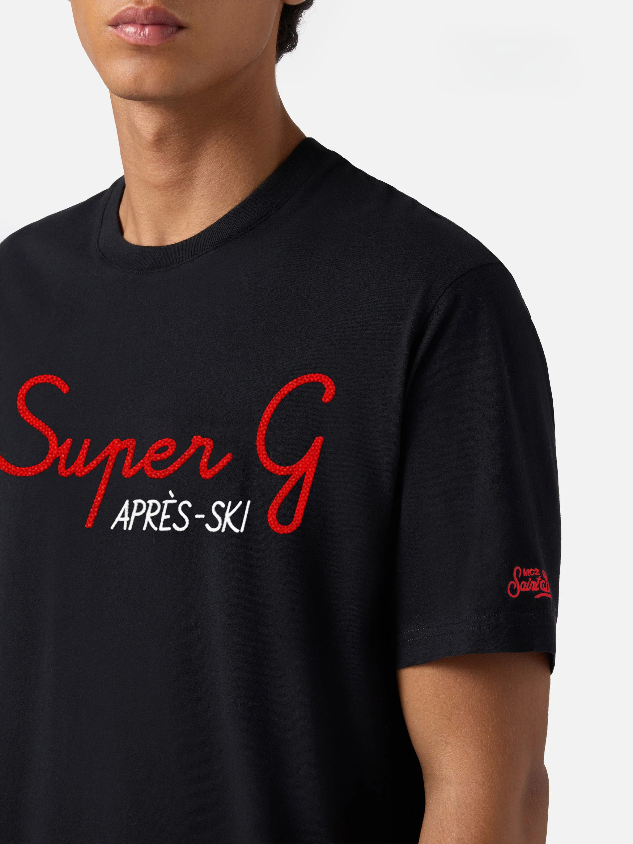 Winter cotton t-shirt Arnott Warm with Super G embroidery | SUPER G SPECIAL EDITION - Image 2