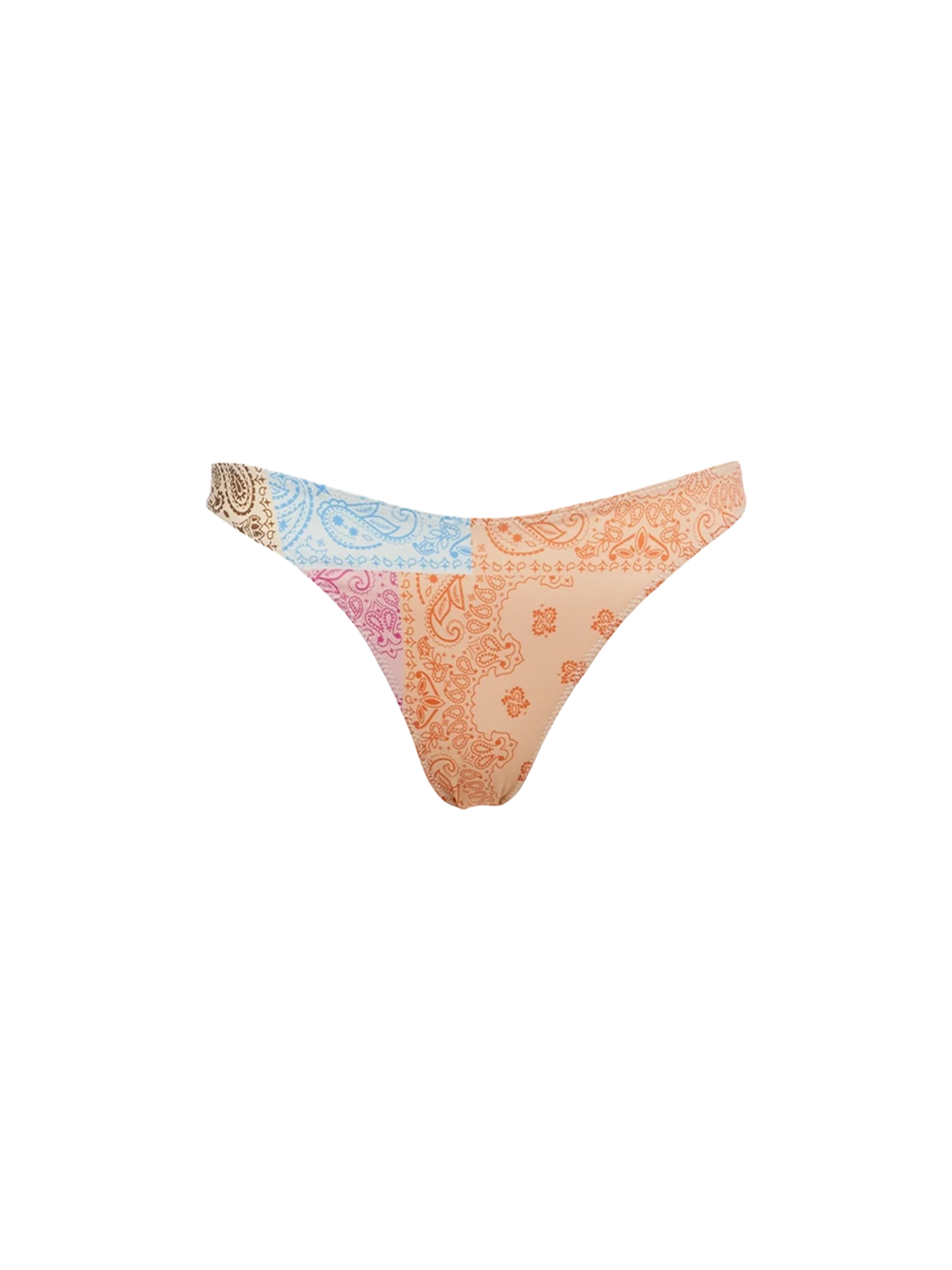 Woman bandanna cheeky swim briefs Naomi