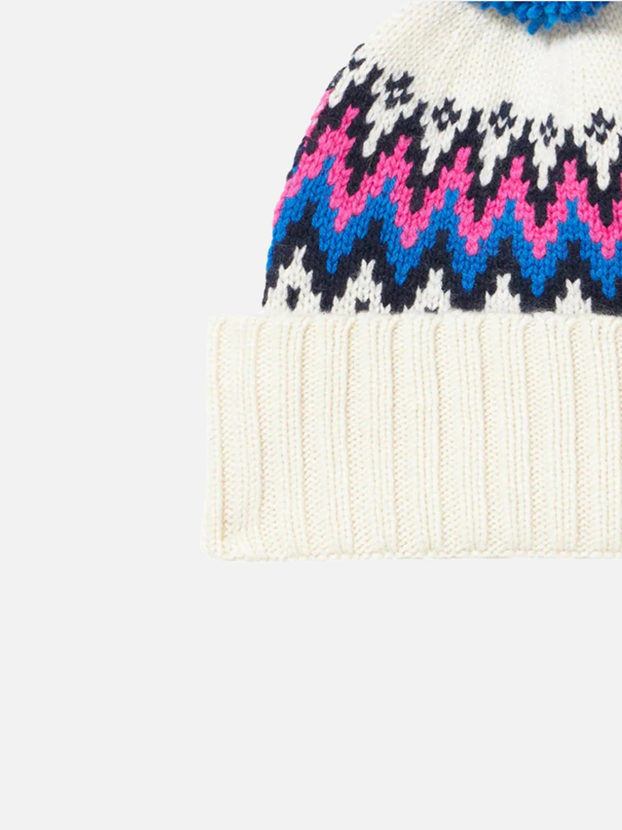 Woman beanie with pompon - Image 4