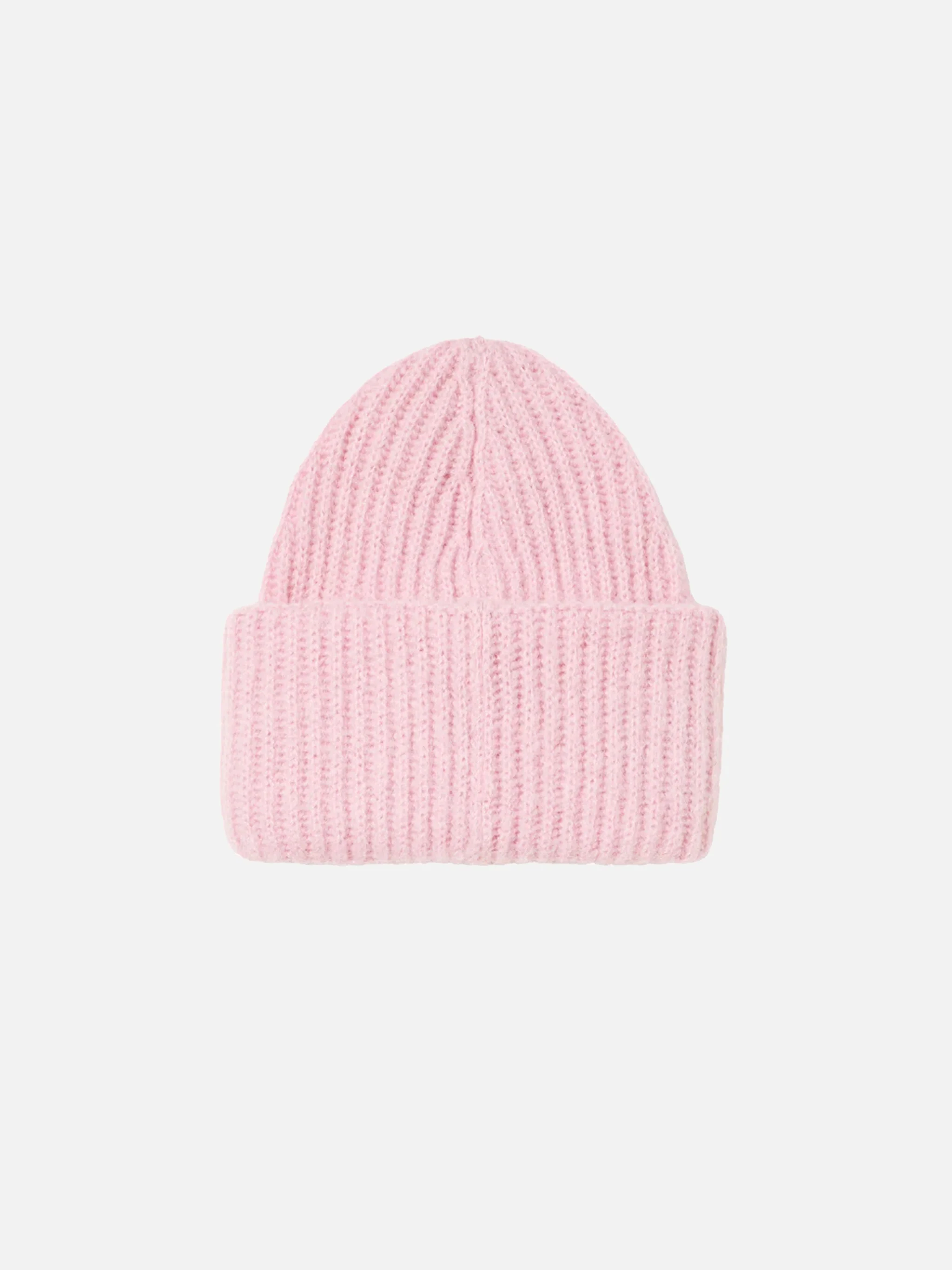 Woman brushed and ultra soft beanie with hearts appliqués - Image 3