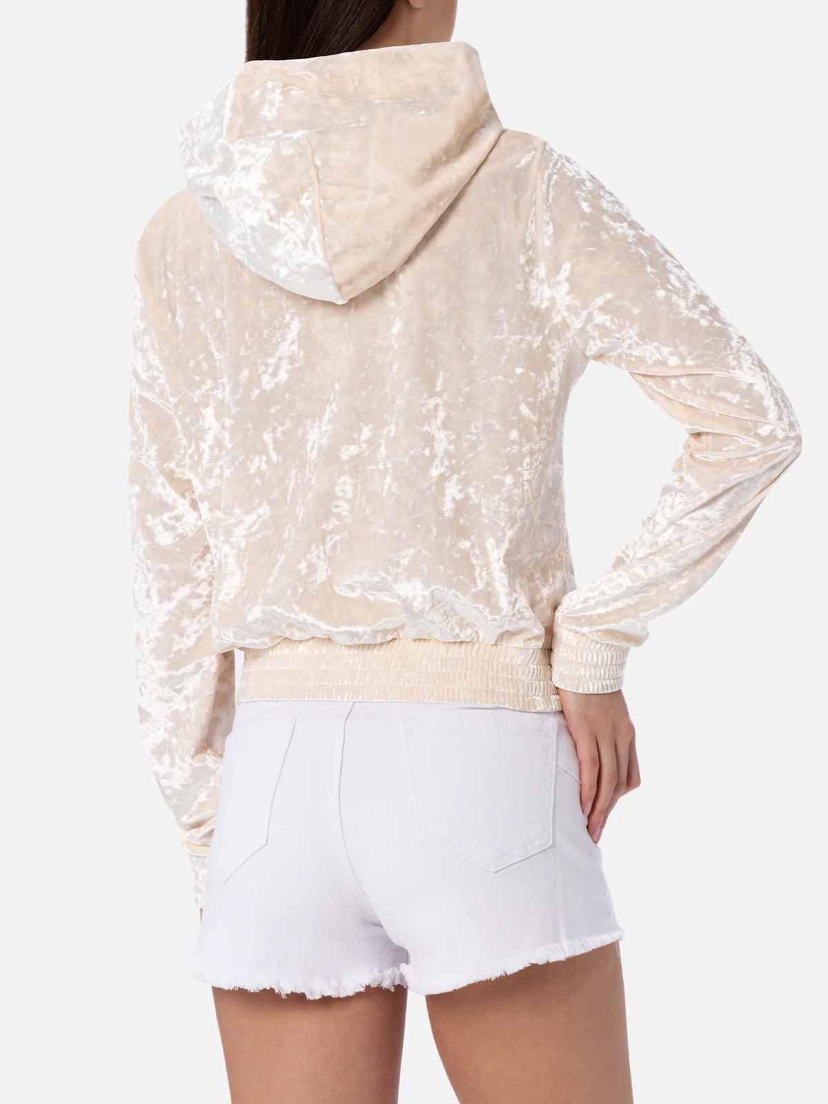 Woman chenille zipped hoodie Jasmine - Image 3