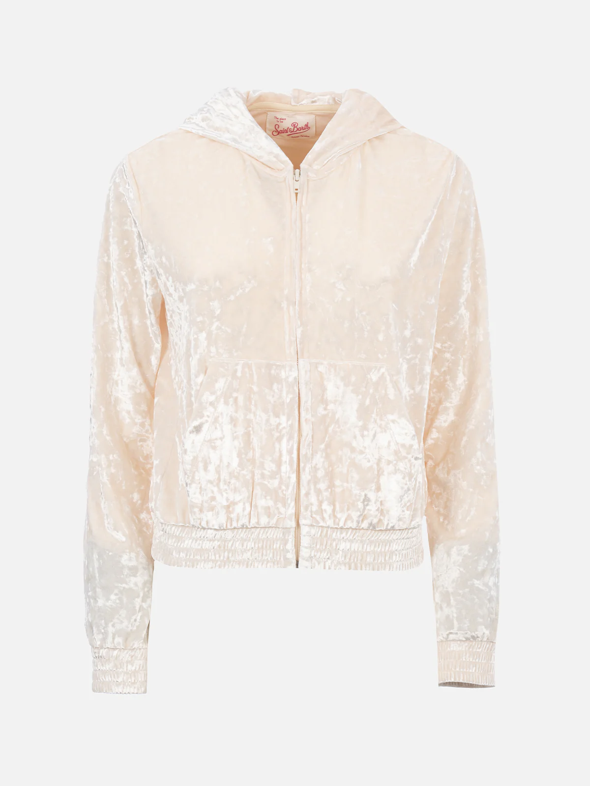 Woman chenille zipped hoodie Jasmine - Image 4