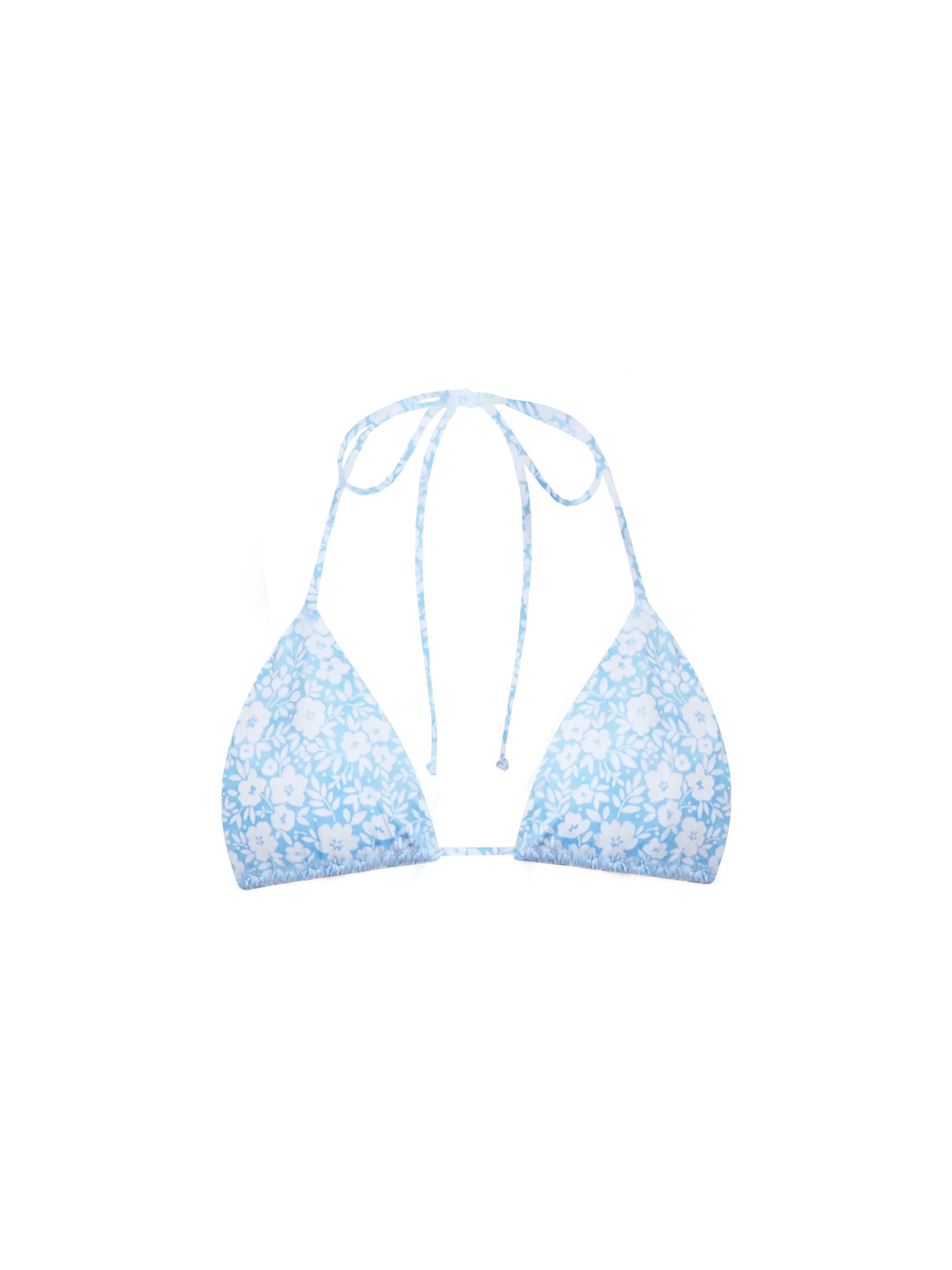 Woman classic triangle top swimsuit Leah