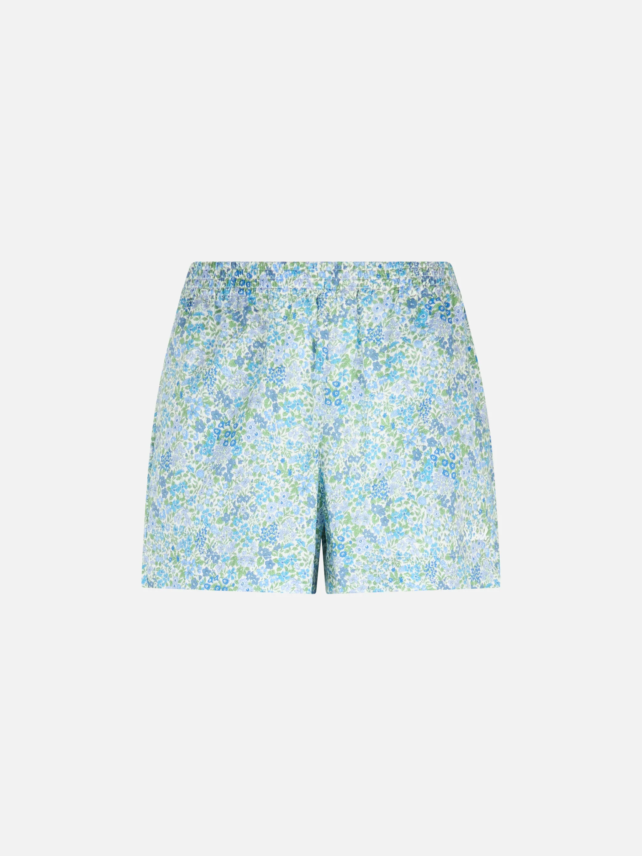 Woman cotton Joanna Luise pull up shorts Meave | MADE WITH LIBERTY FABRIC - Image 4
