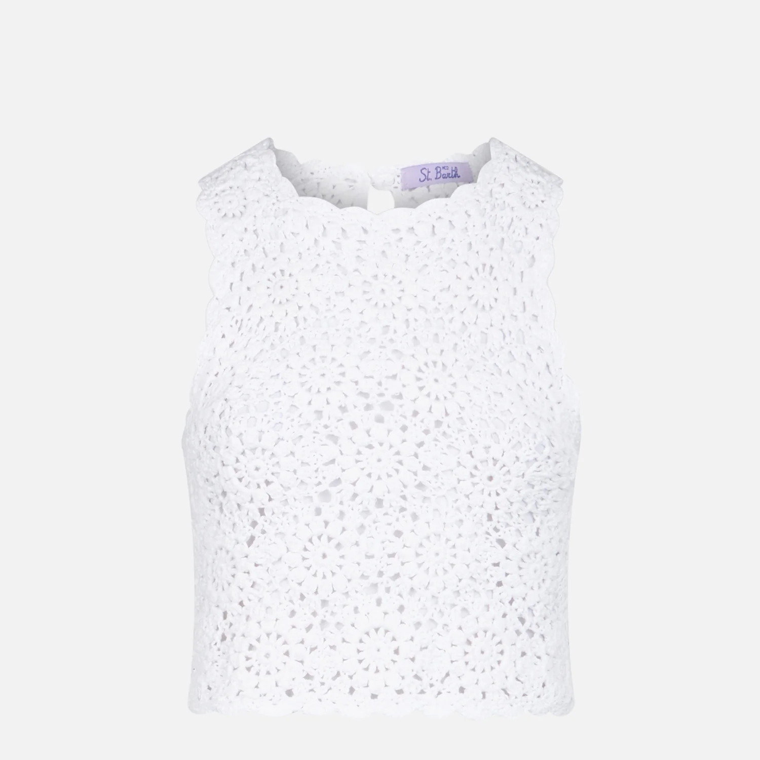 Woman crochet halterneck top - Image 5