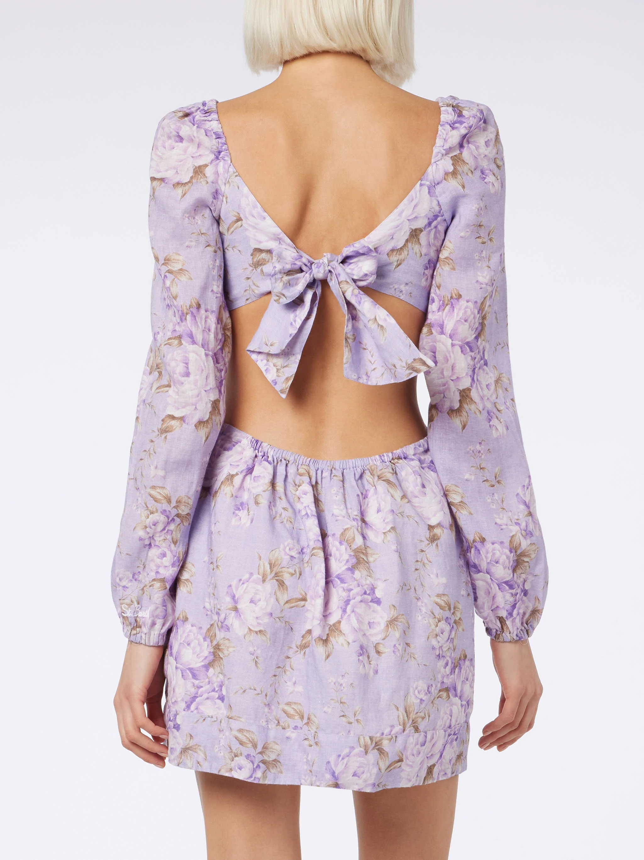 Woman cut out mini dress Jara - Image 2