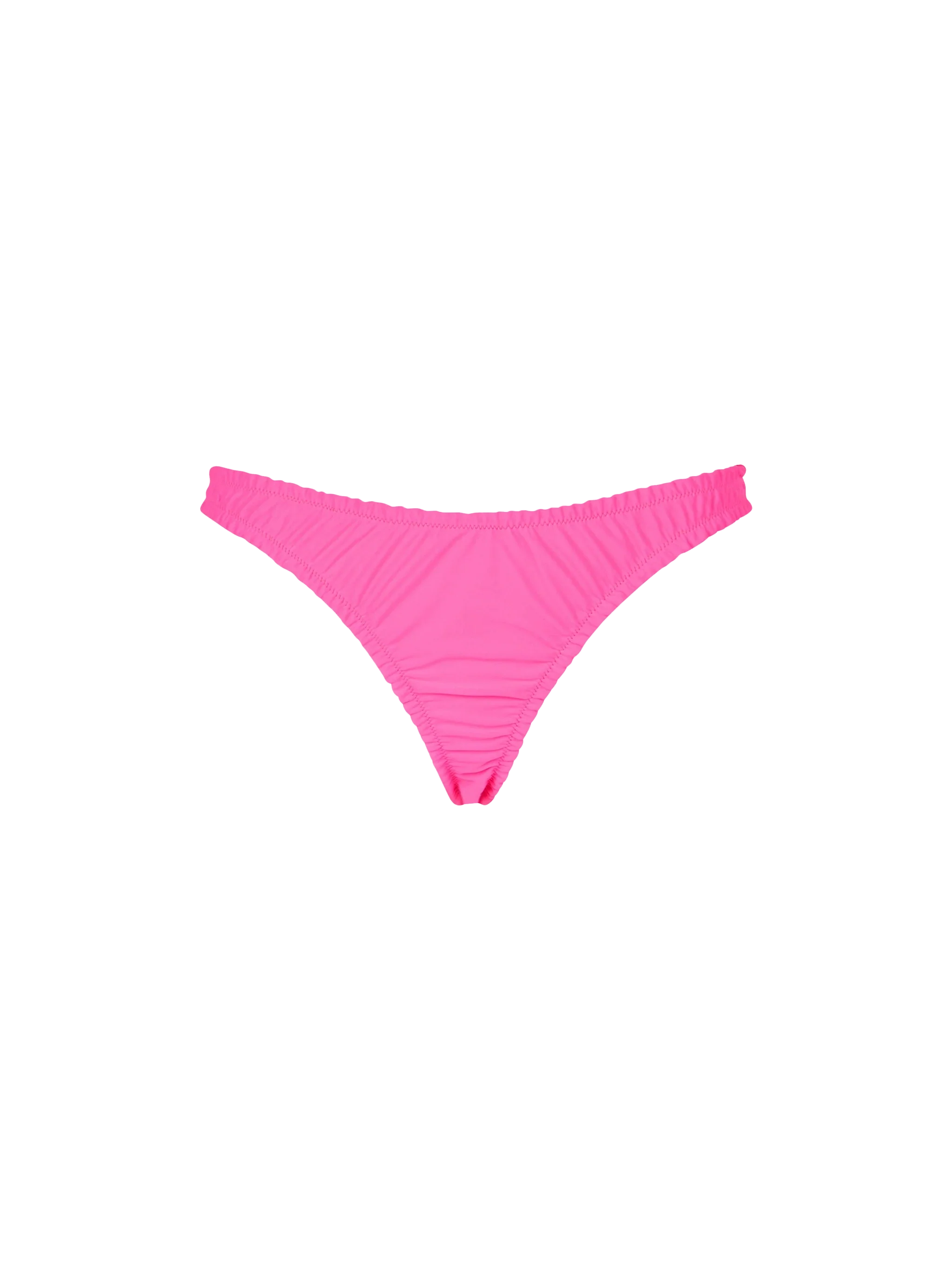 Woman fluo pink cheekiest swim briefs Nalu