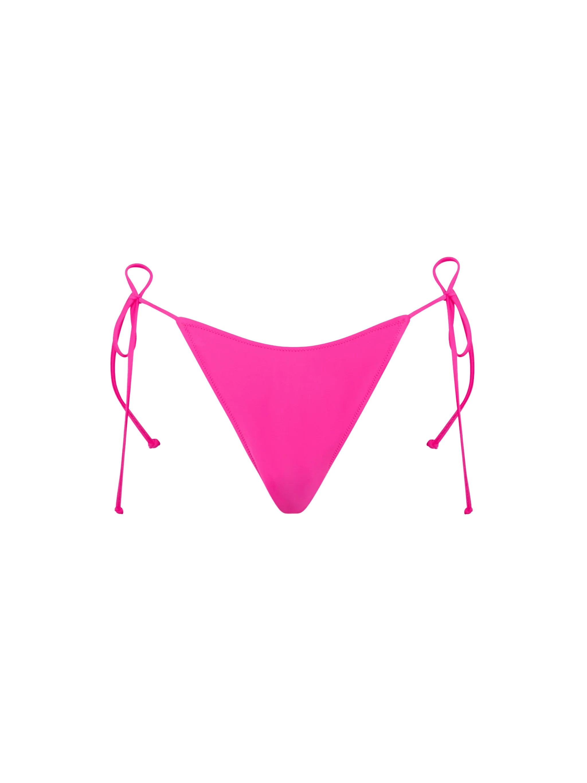 Woman fuchsia cheeky swim briefs