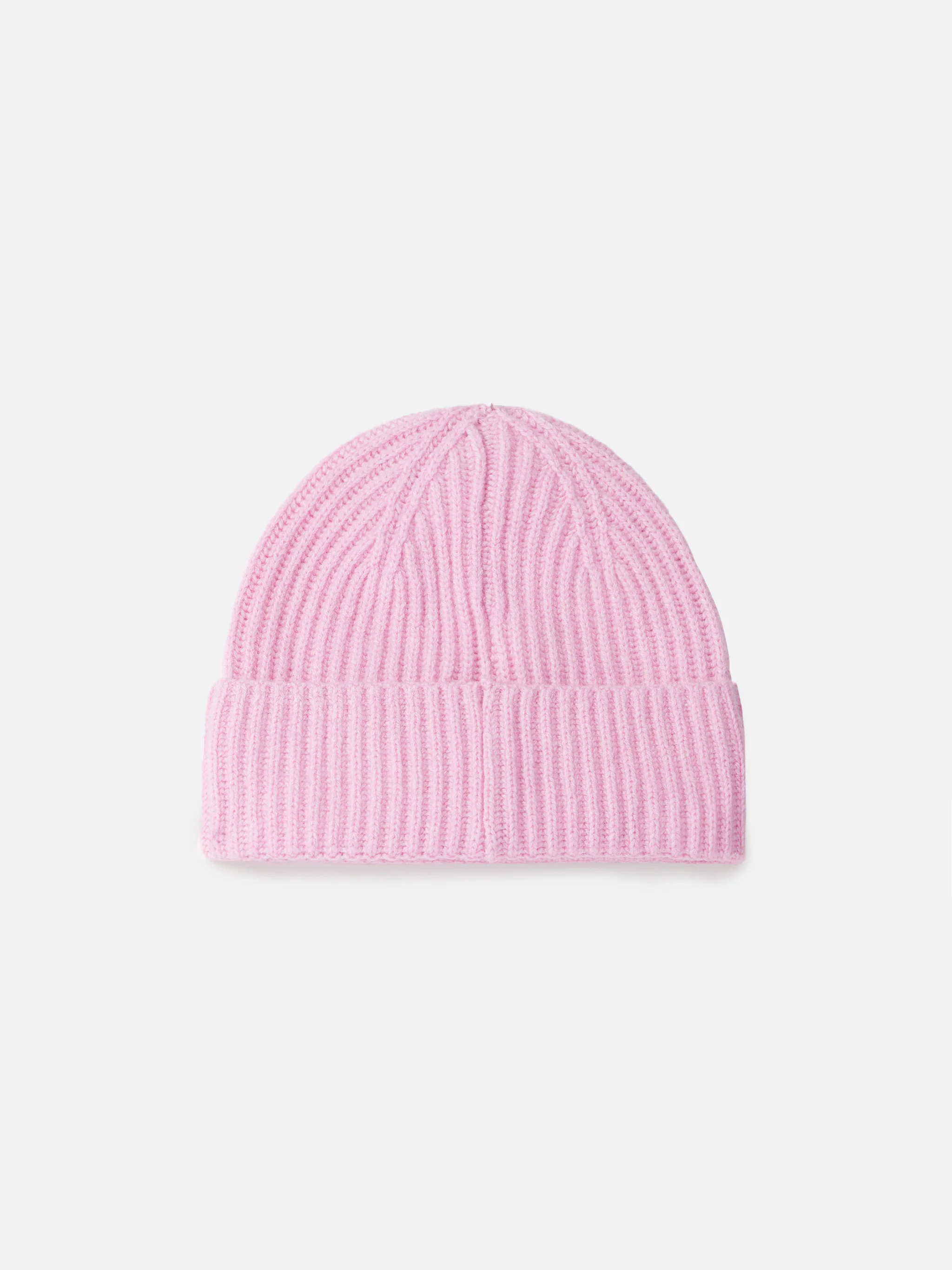 Woman pink cashmere blend hat Moss - Image 2