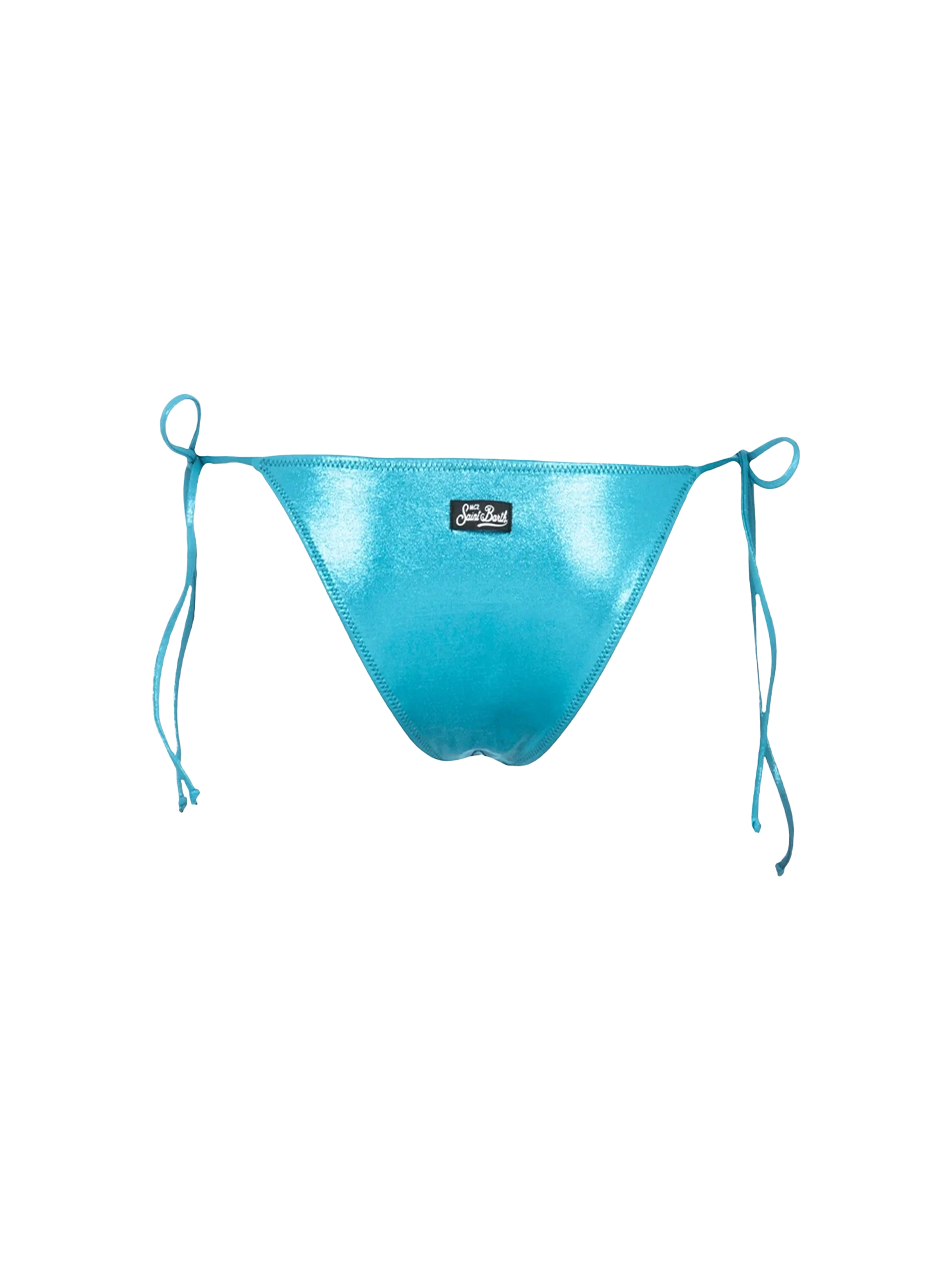 Woman lamina teal classic swim briefs Marielle - Image 2